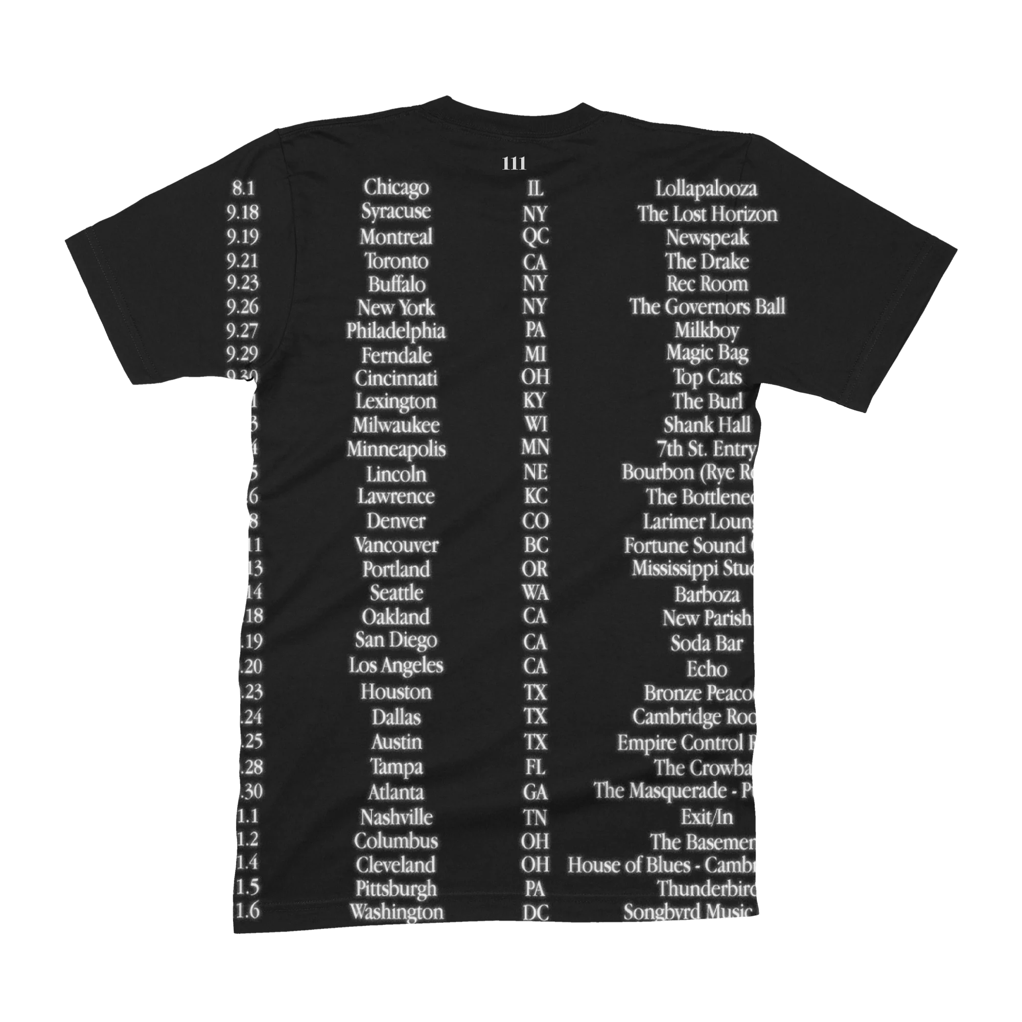 The Dinner Date Tour Tee - Image 3