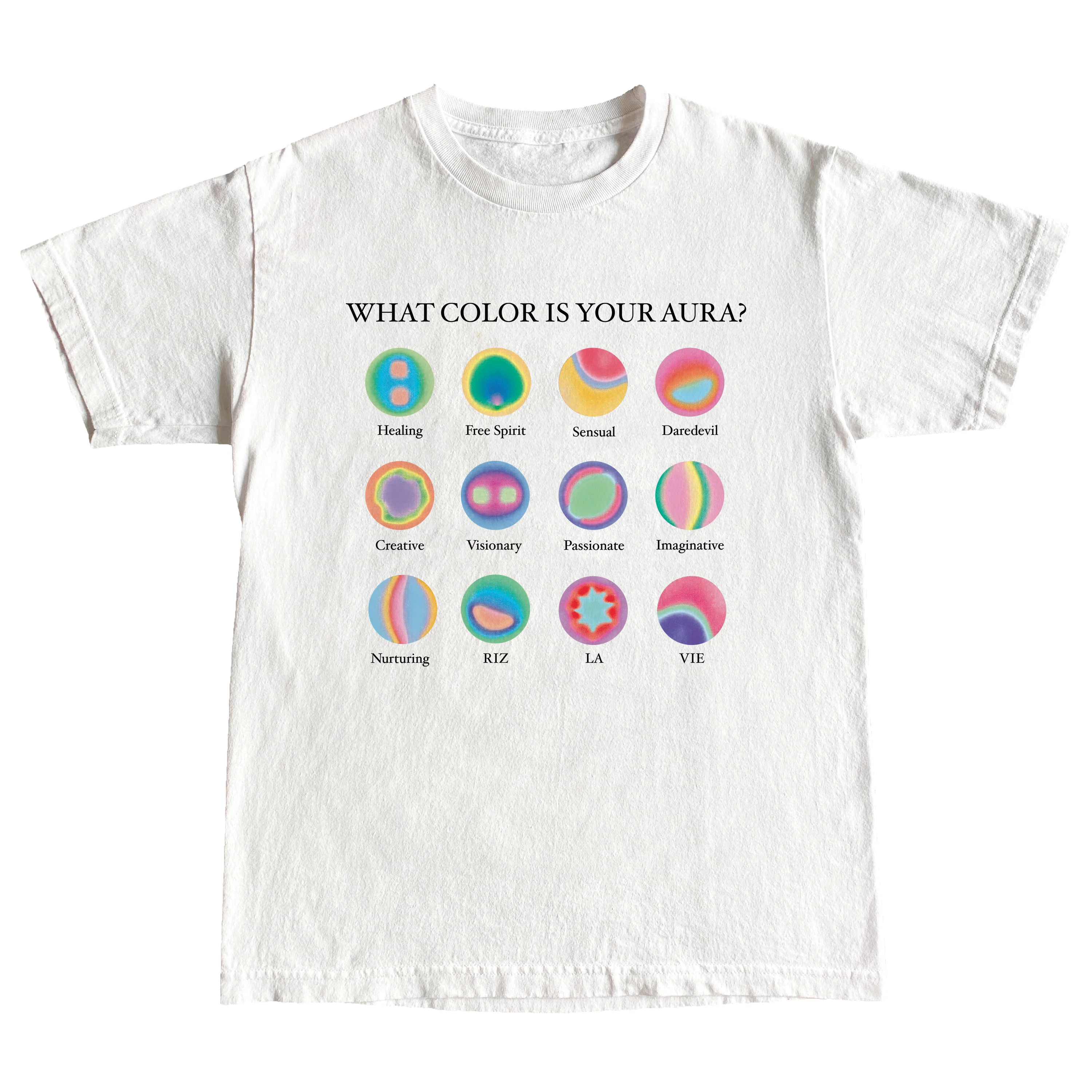 Riz La Vie - What Color Is Your Aura? Tee
