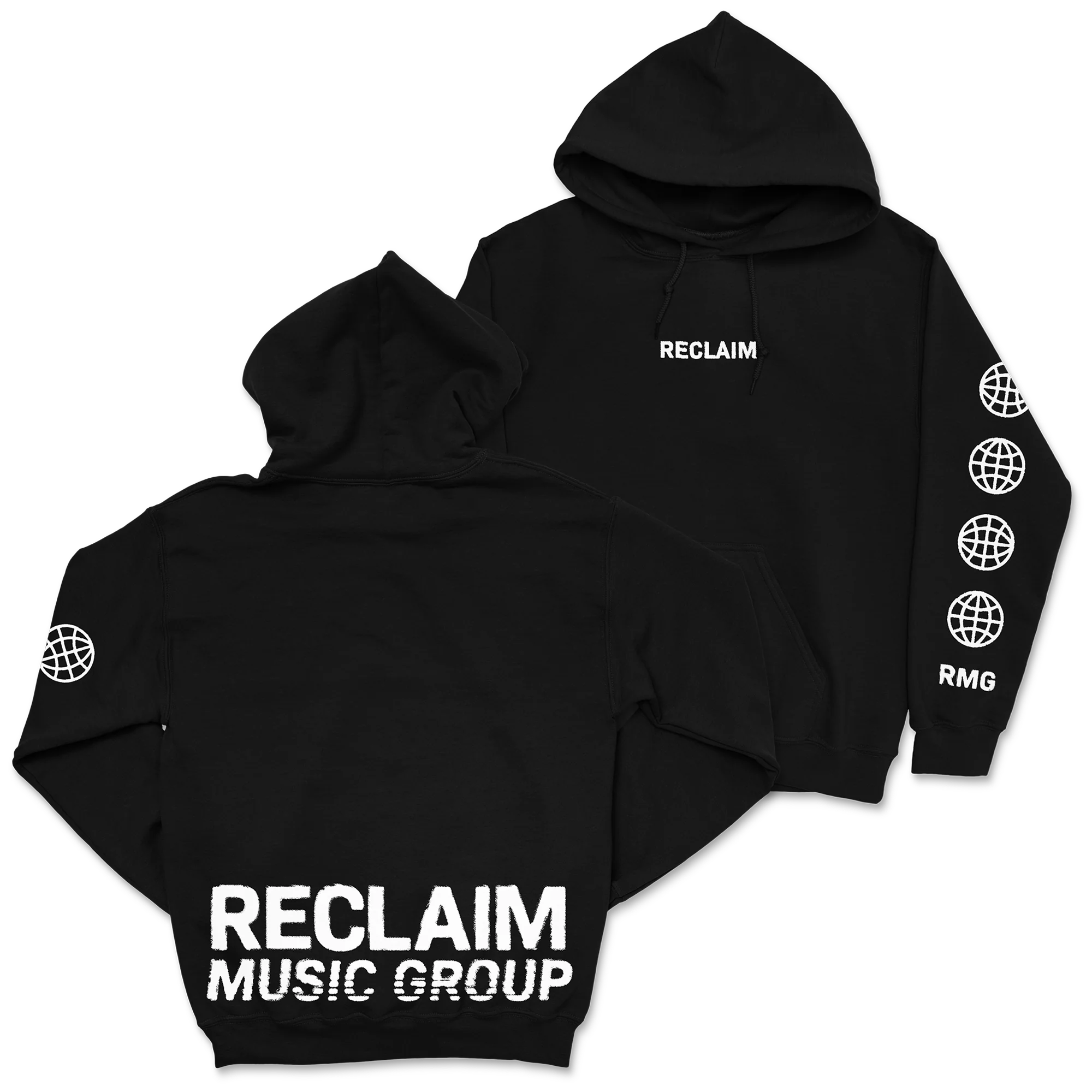 Reclaim Music Group - Trashed Logo Hoodie
