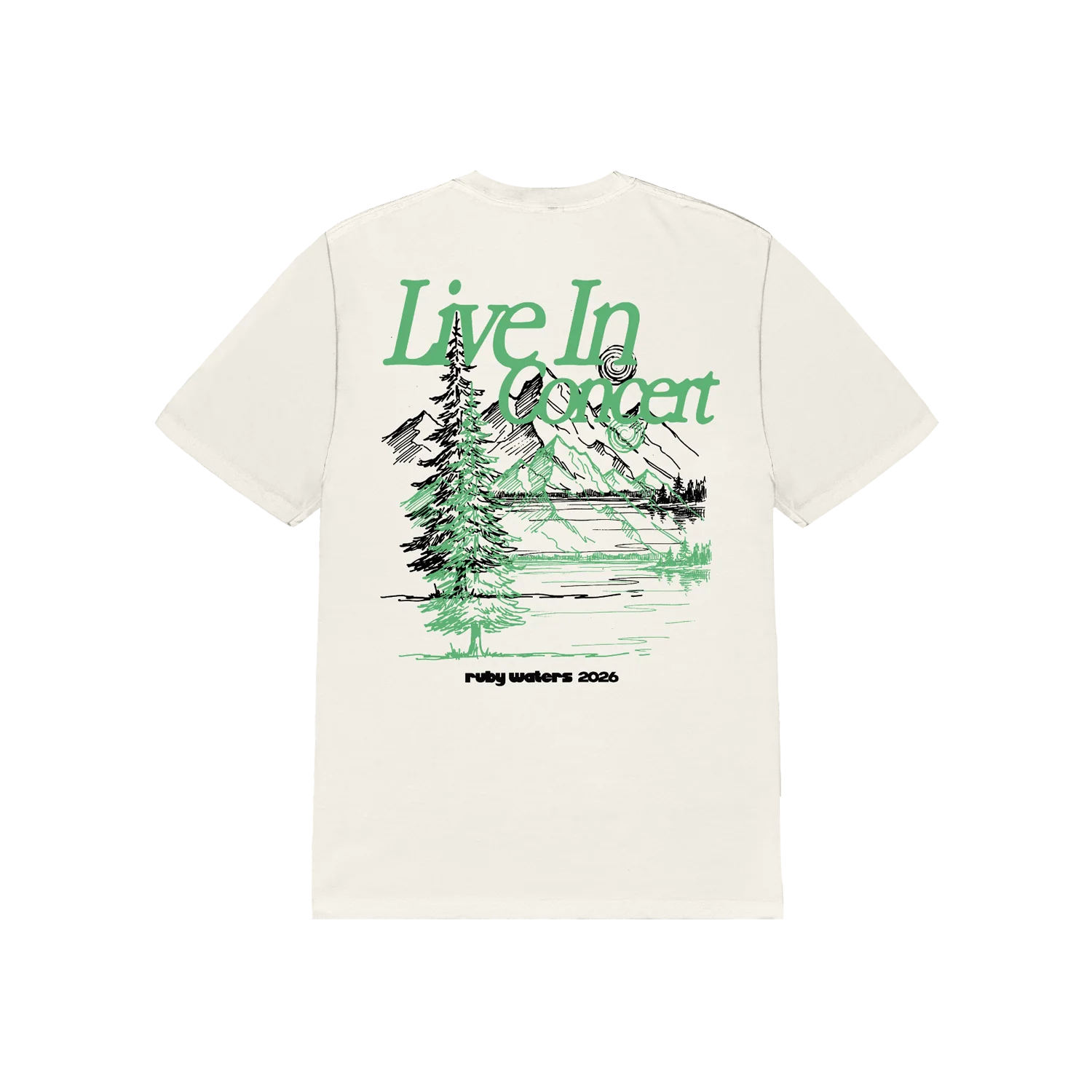 Ruby Waters - Live In Concert T-Shirt - Image 2