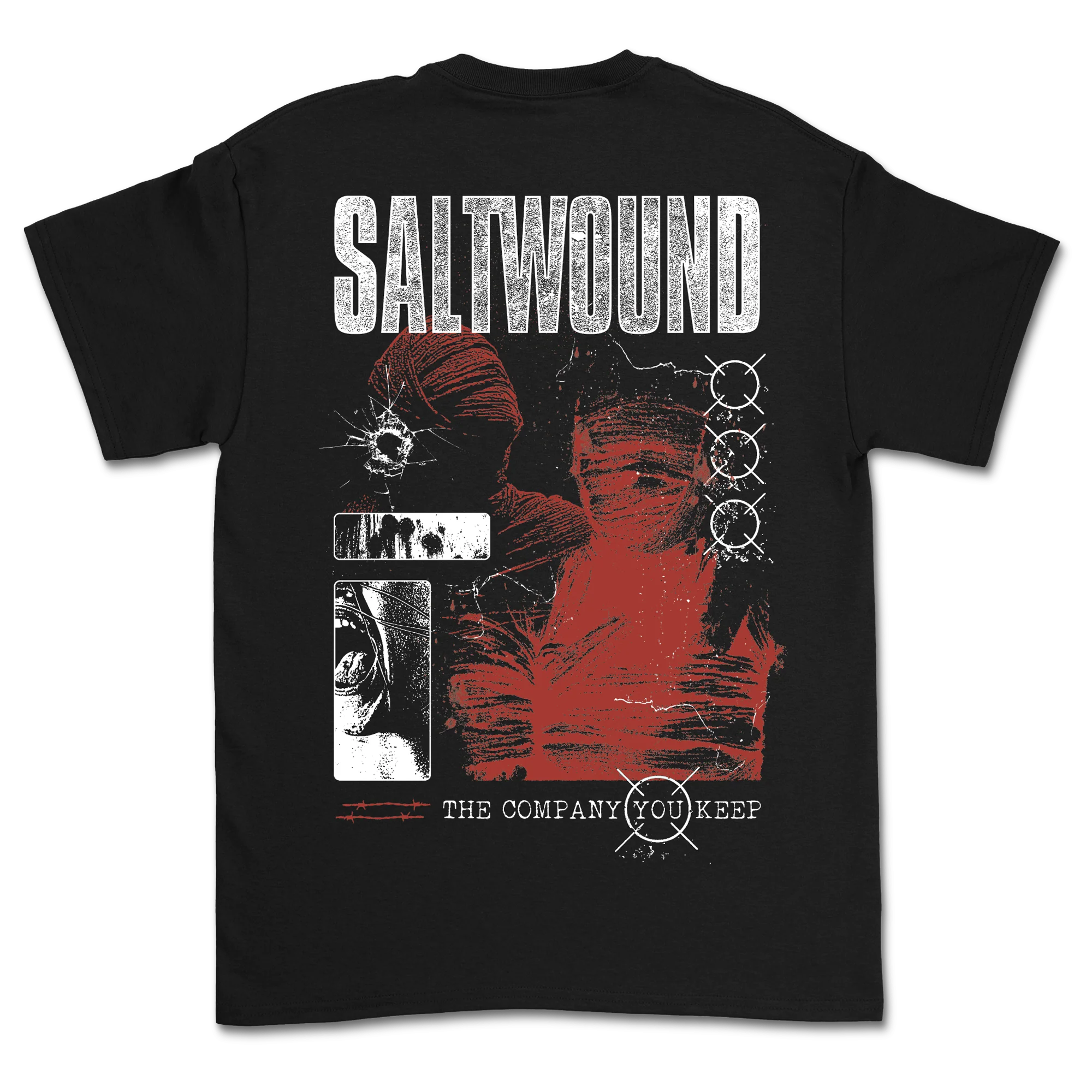 Saltwound - Company You Keep T-Shirt - Image 3