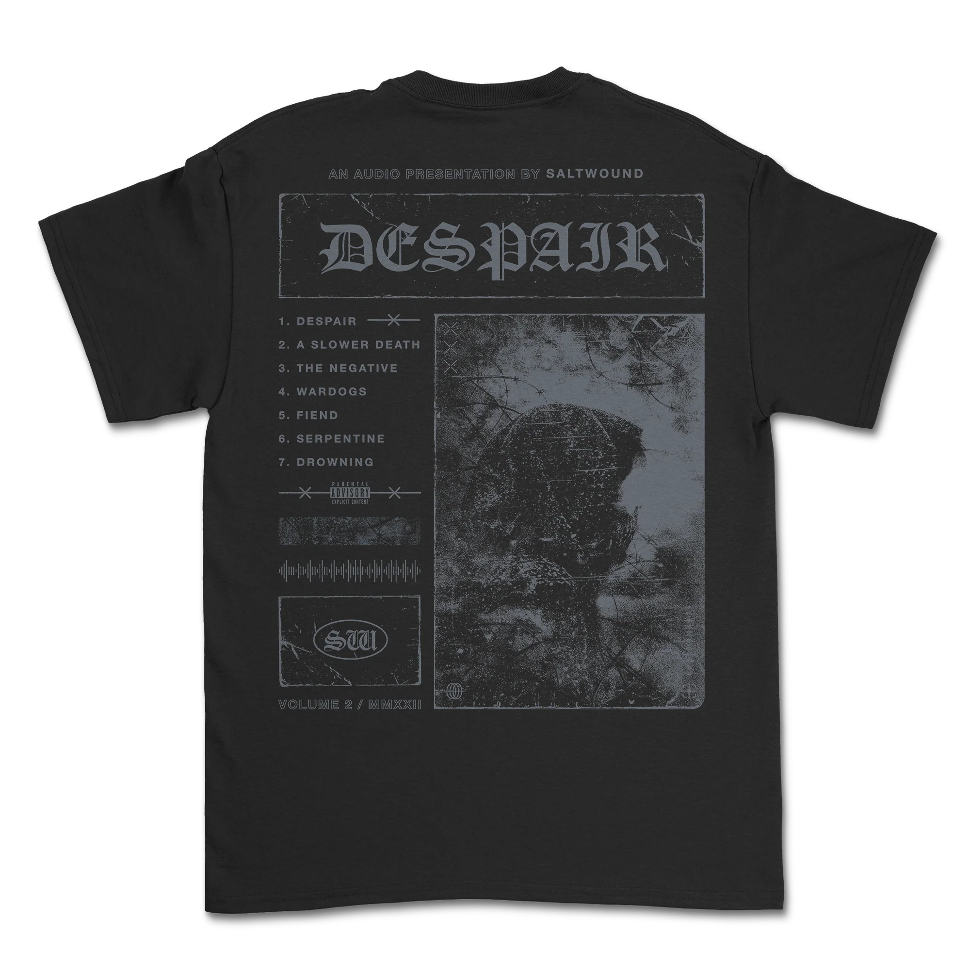 Saltwound - Despair T-Shirt - Image 3