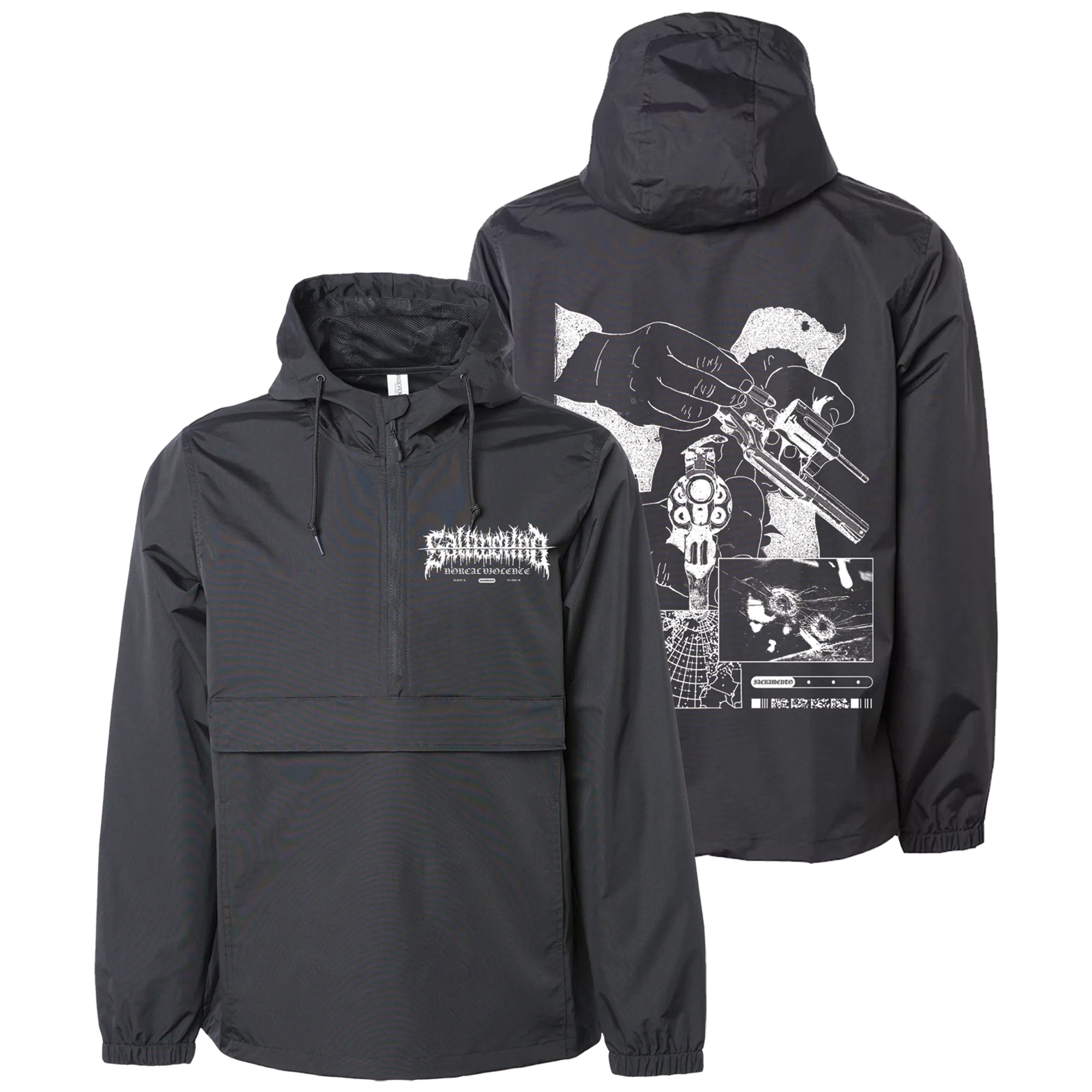 Saltwound - Norcal Violence Windbreaker