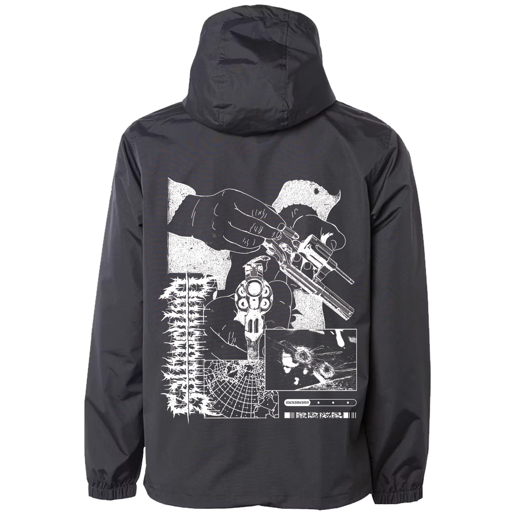 Saltwound - Norcal Violence Windbreaker - Image 3
