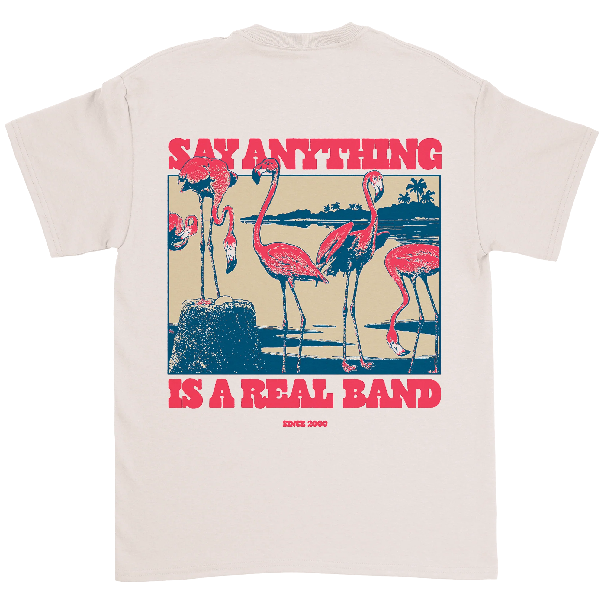 Say Anything - Flamingos Tee - Image 3