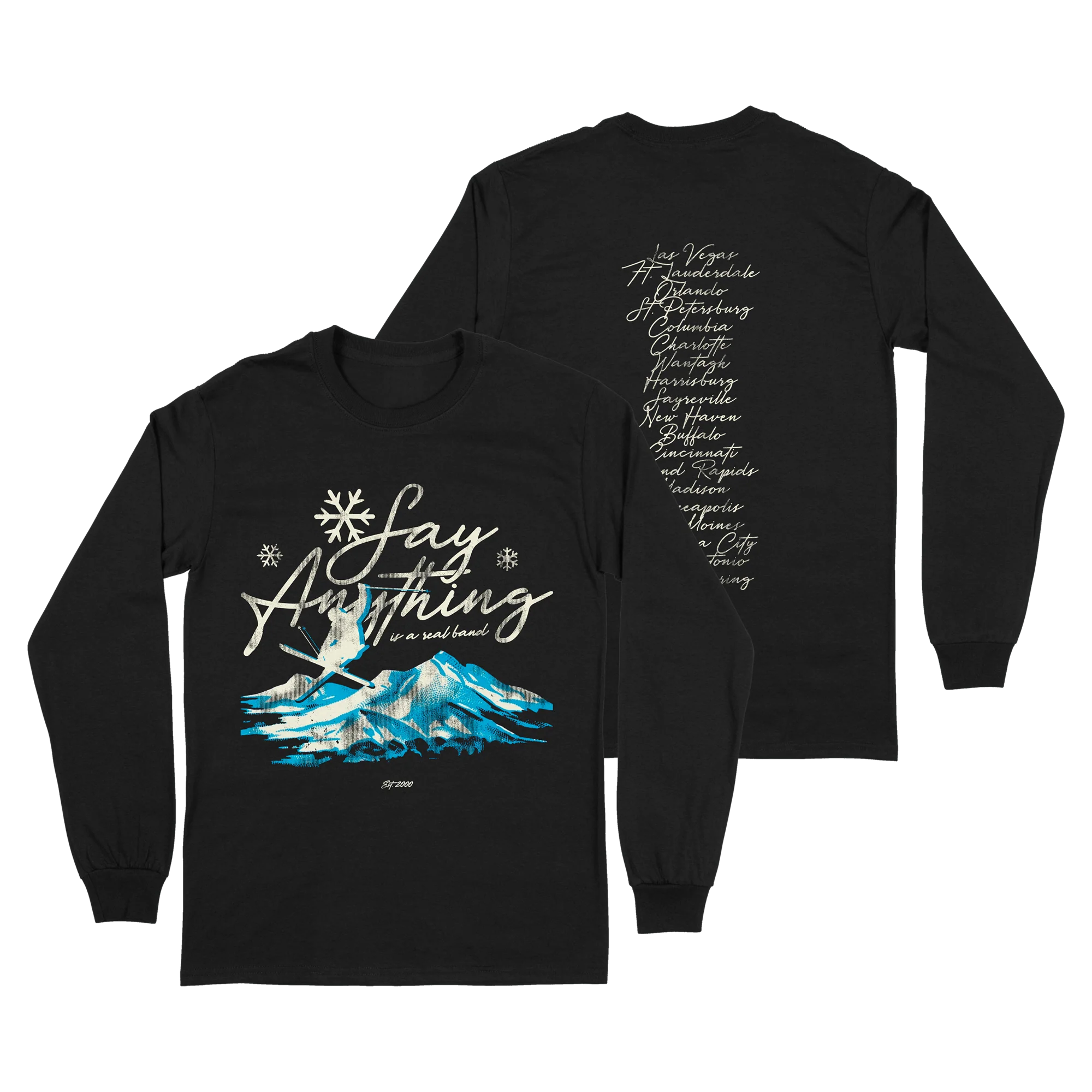 Say Anything - Gone Skiing Long Sleeve - Image 2