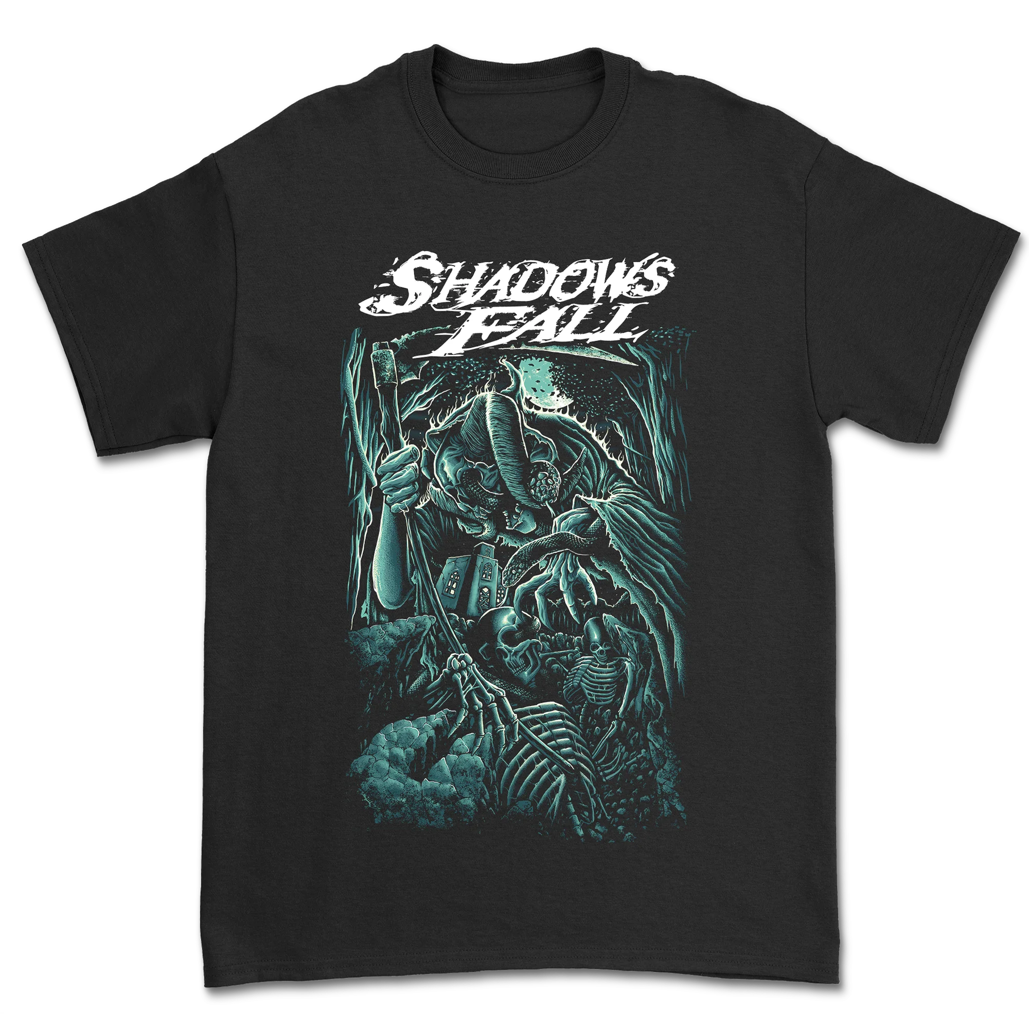 Shadows Fall - Hands of Death T-Shirt - Image 2