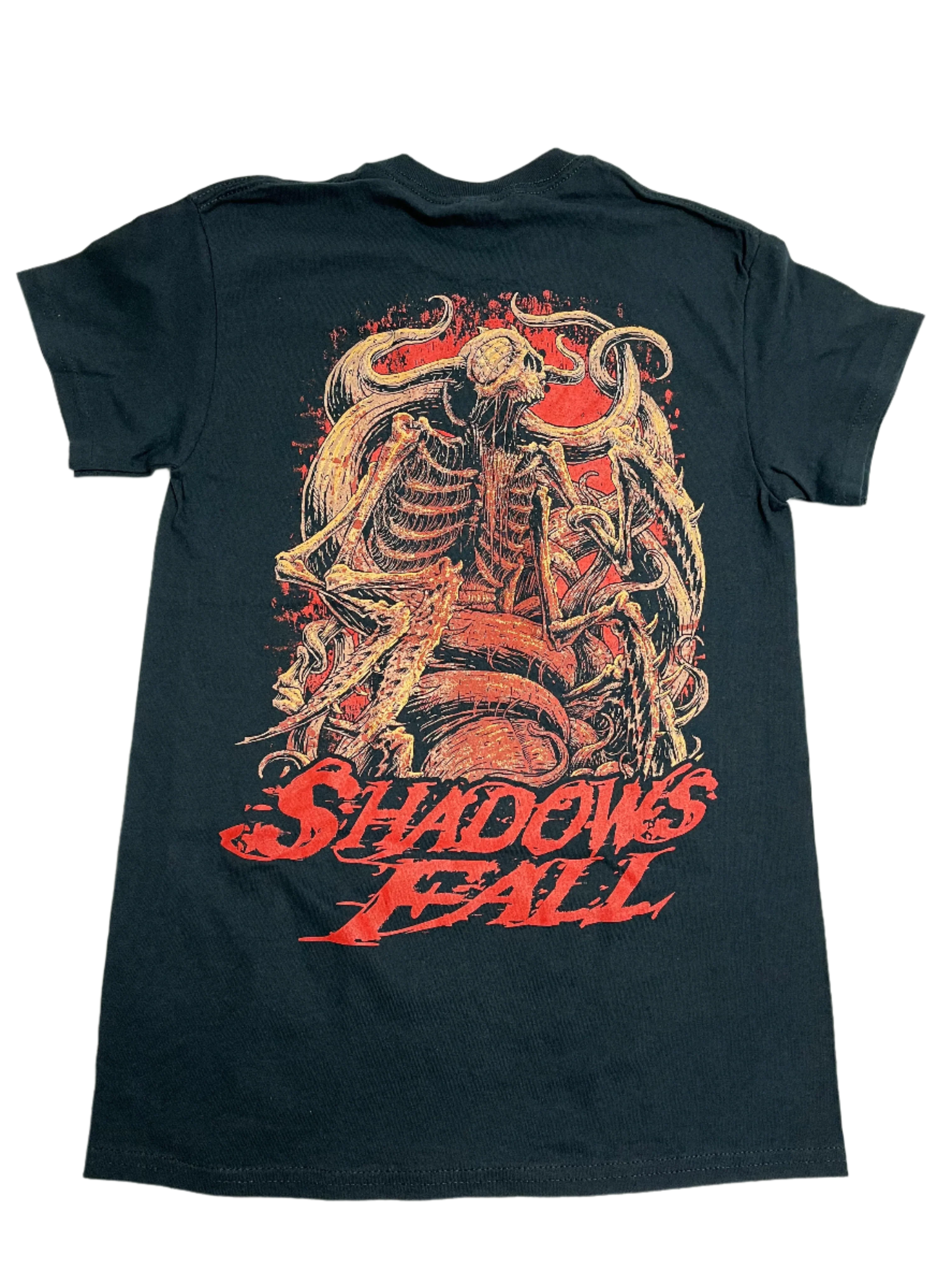 Shadows Fall - Logo w/ Red Demon T-Shirt - Image 2
