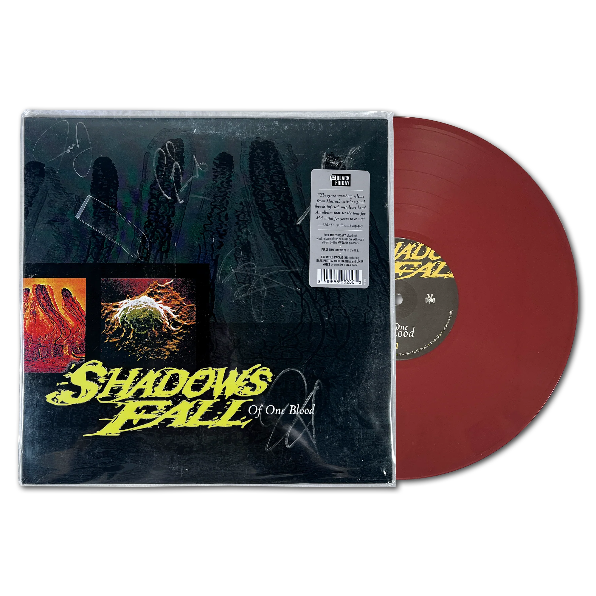 Shadows Fall "Of One Blood" LP - Blood Red Vinyl (Signed)