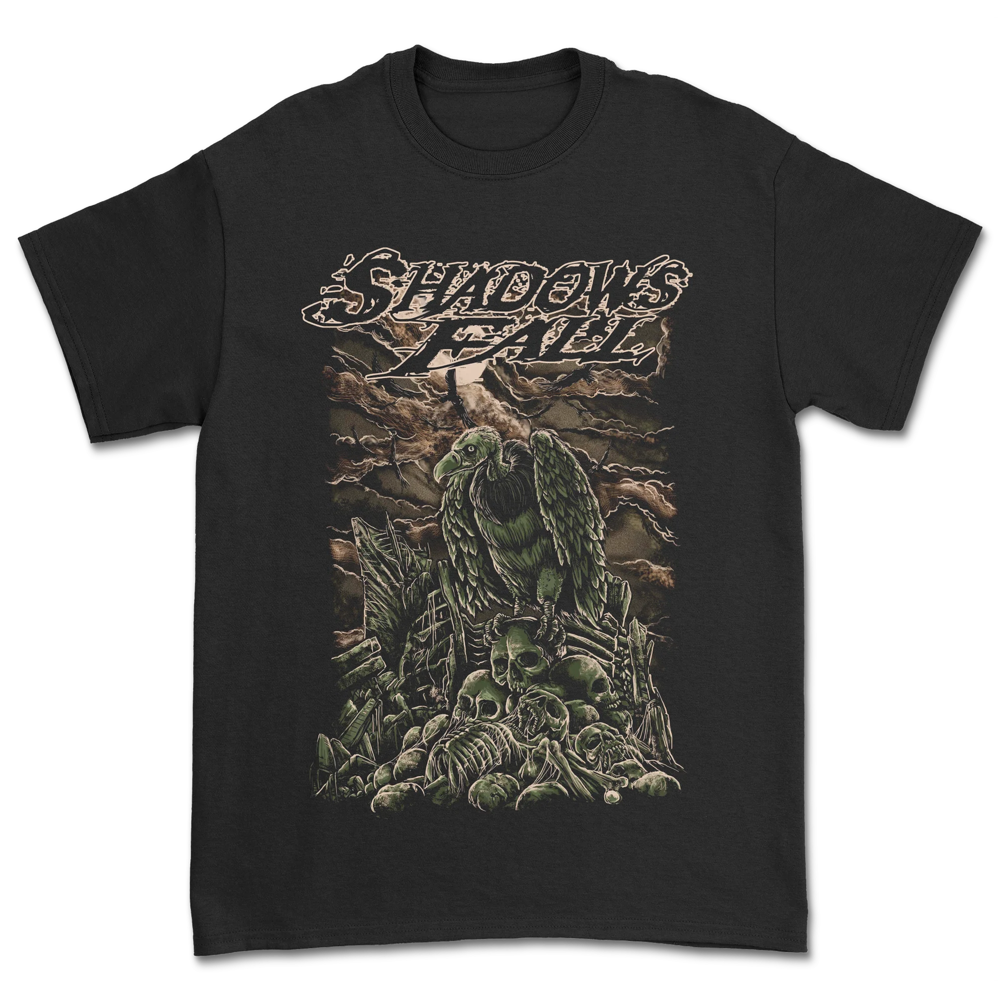 Shadows Fall - Wasteland T-Shirt - Image 2