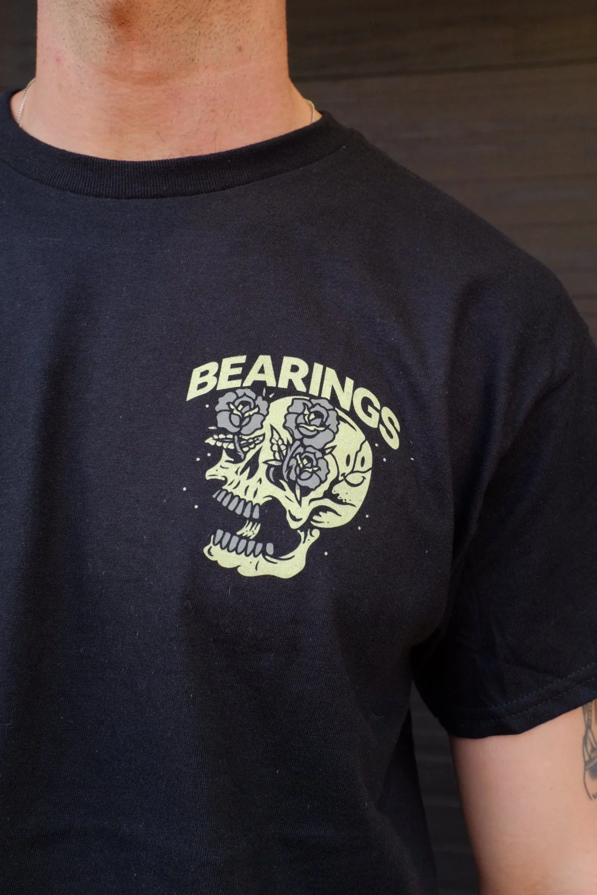 Bearings - Skull Rose Tee - Image 3
