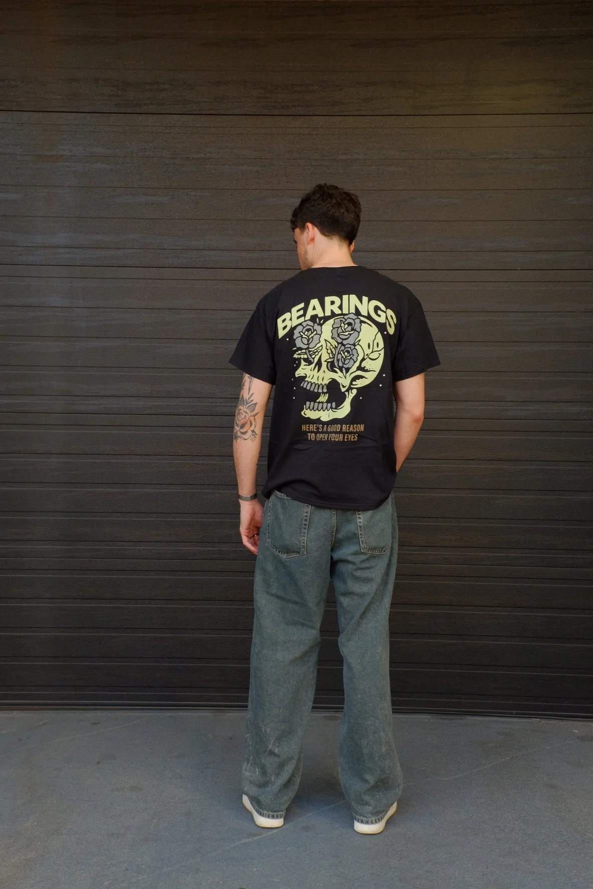 Bearings - Skull Rose Tee - Image 4