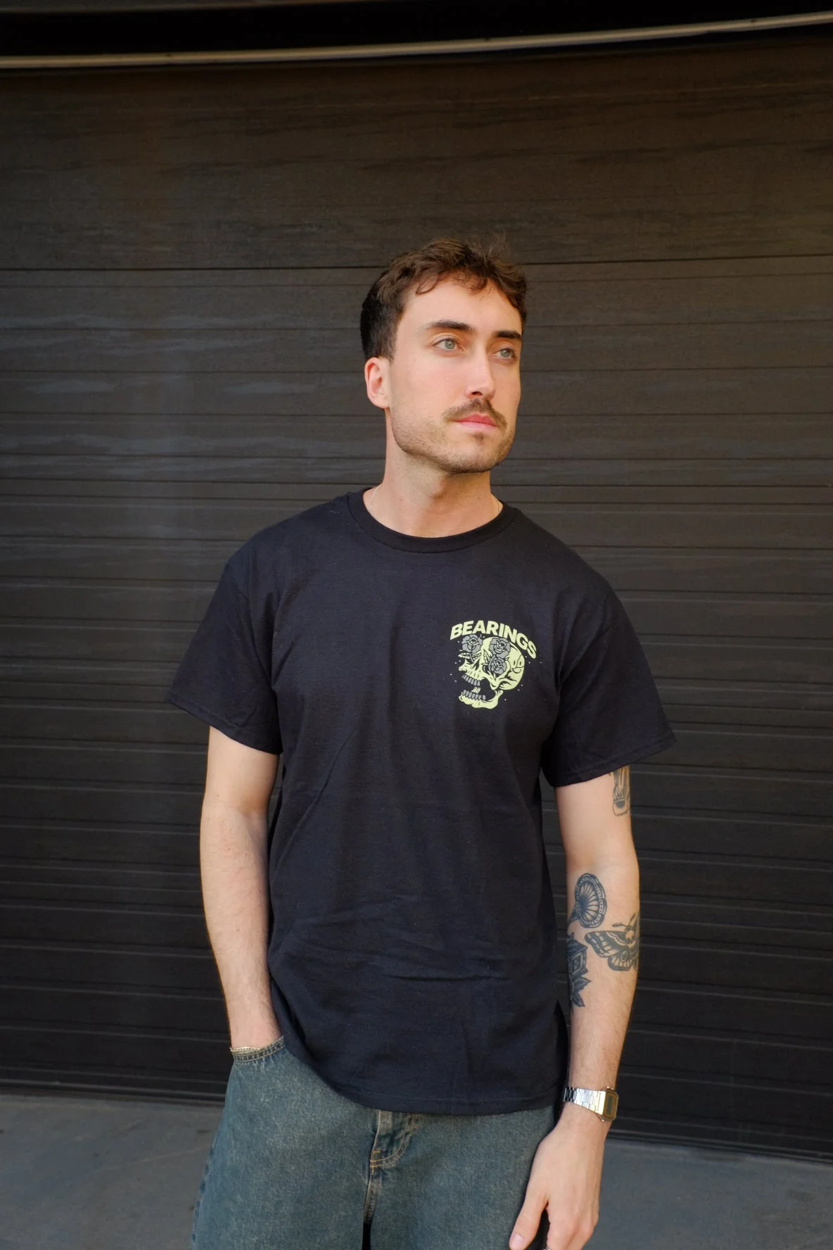 Bearings - Skull Rose Tee - Image 5