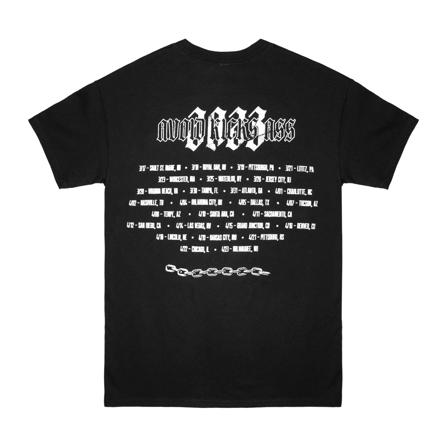 AVOID - Skull Tour Tee - Image 4
