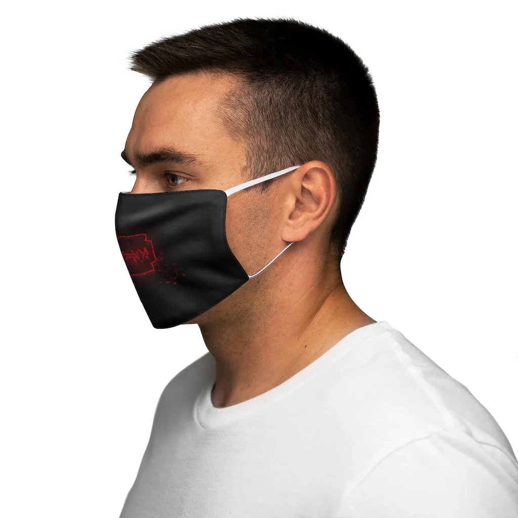 Slit - Red Razor Face Mask - Image 3