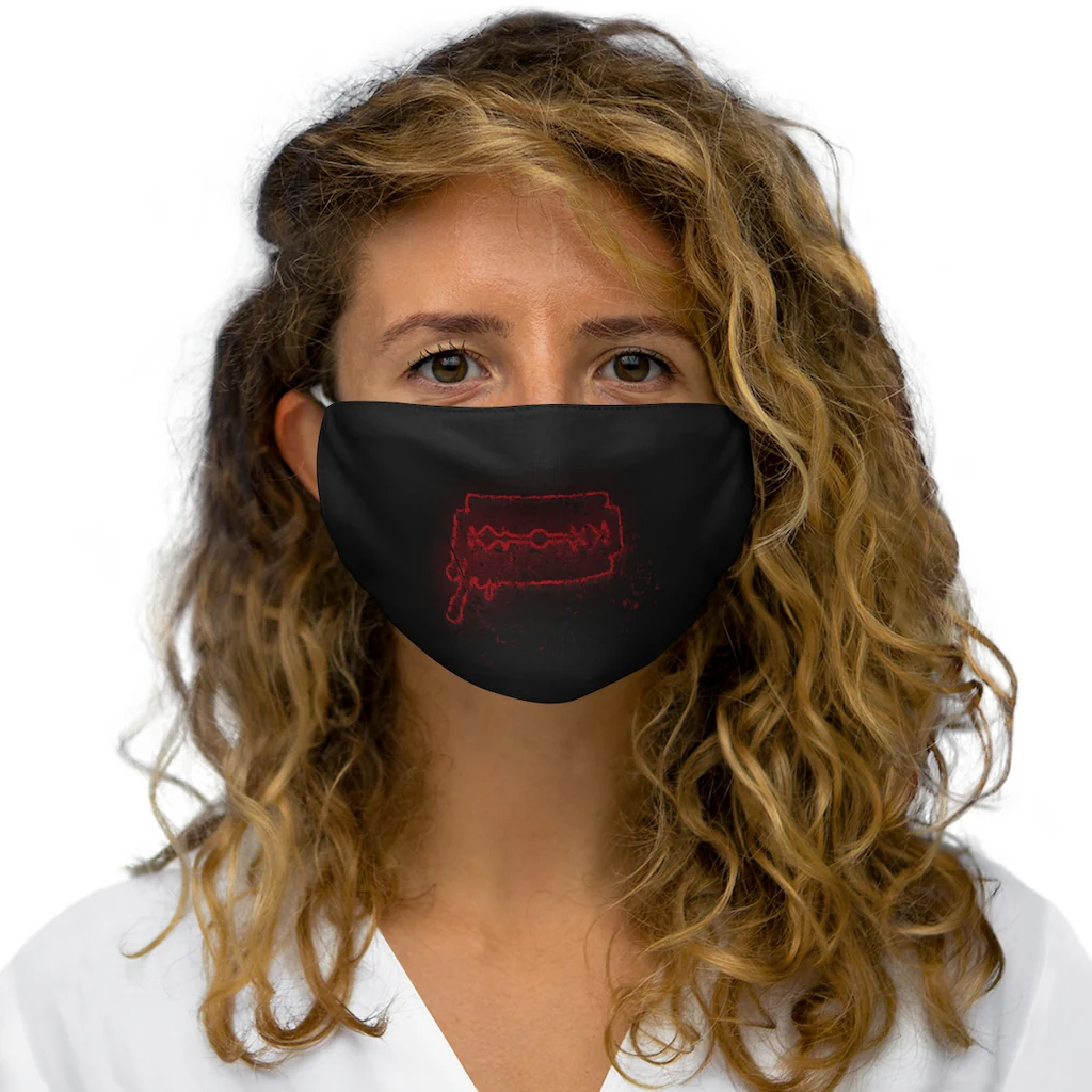 Slit - Red Razor Face Mask - Image 4