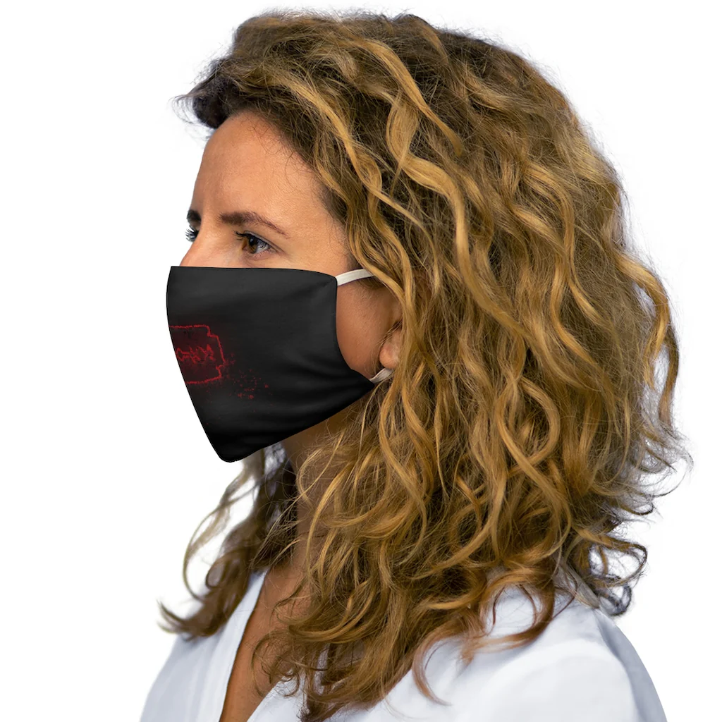 Slit - Red Razor Face Mask - Image 5