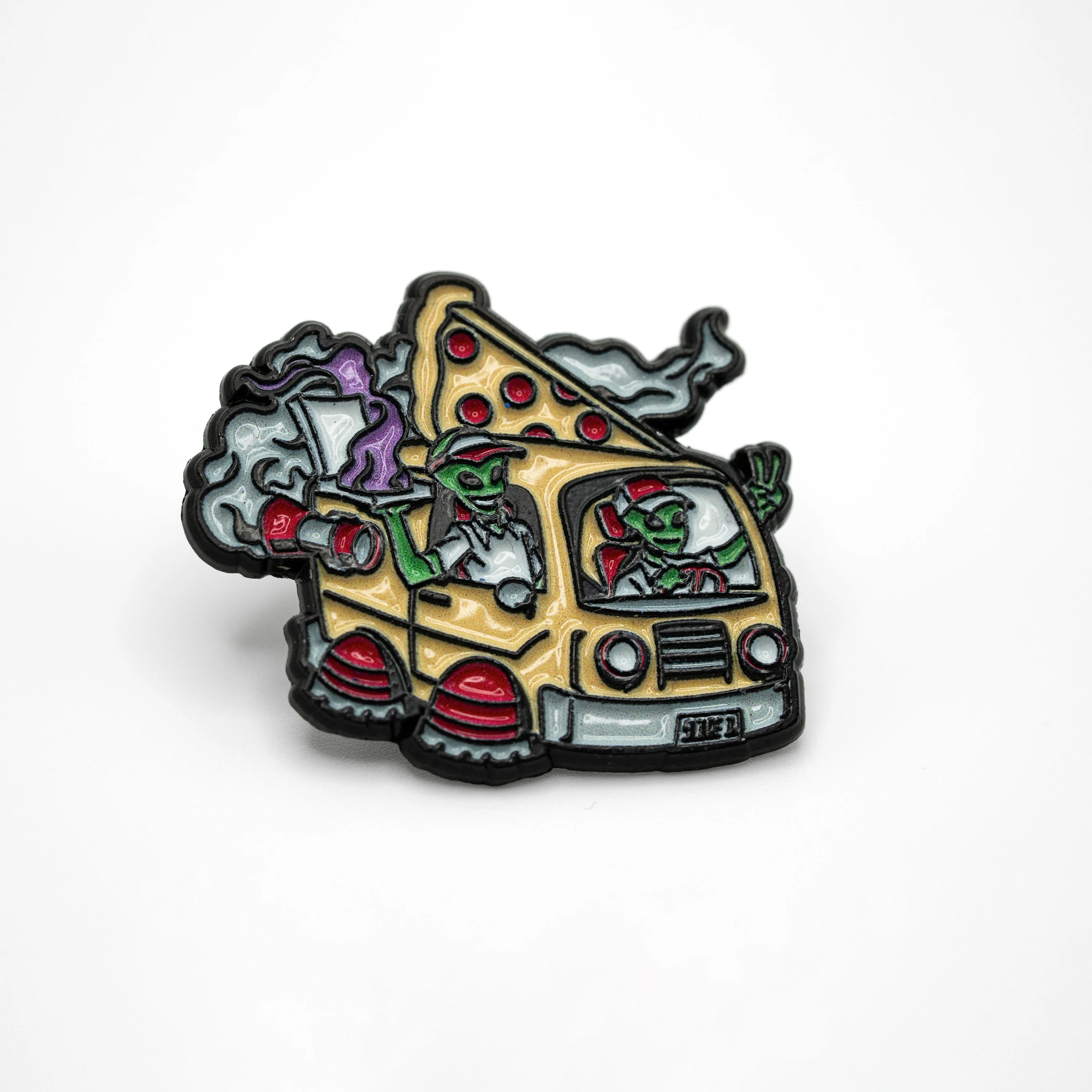 Solar Slice Society Enamel Pin - Image 2