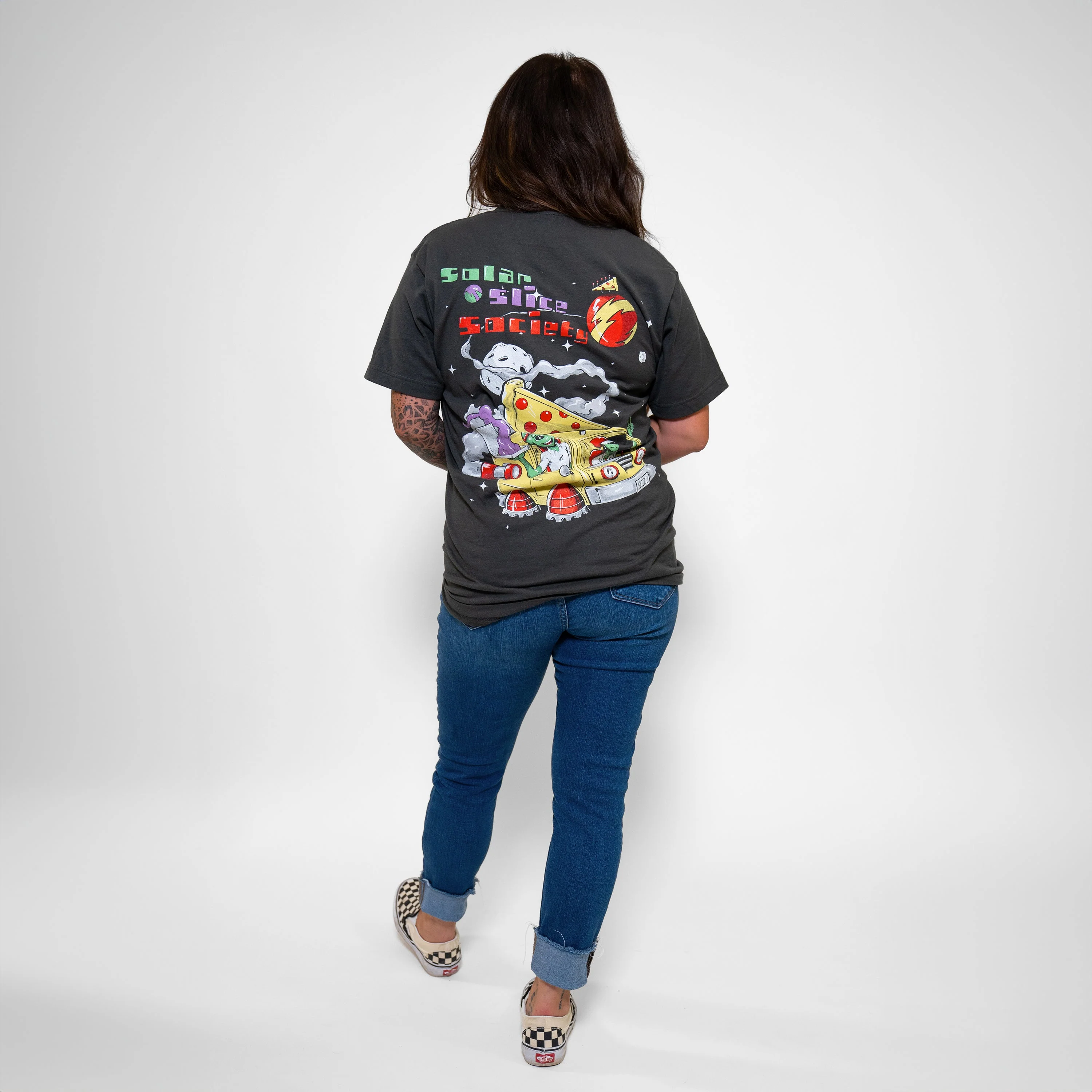 Solar Slice Society T-Shirt - Image 4