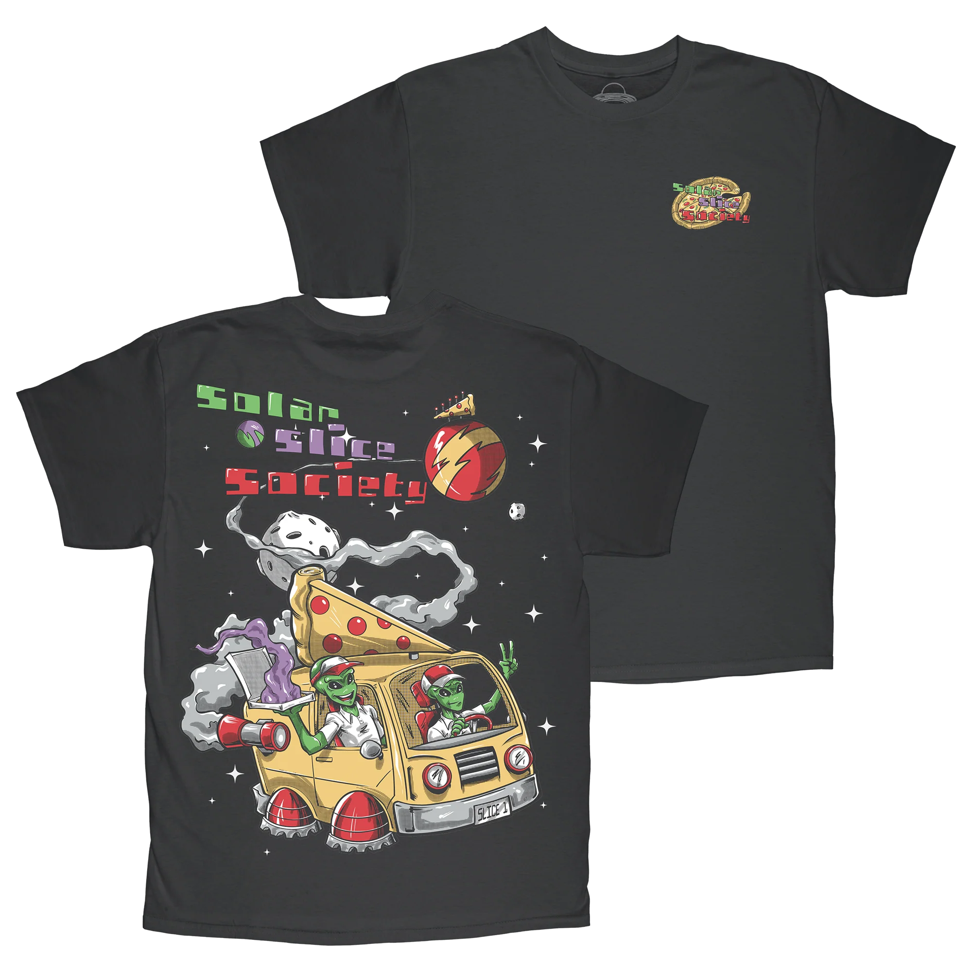 Solar Slice Society T-Shirt - Image 5