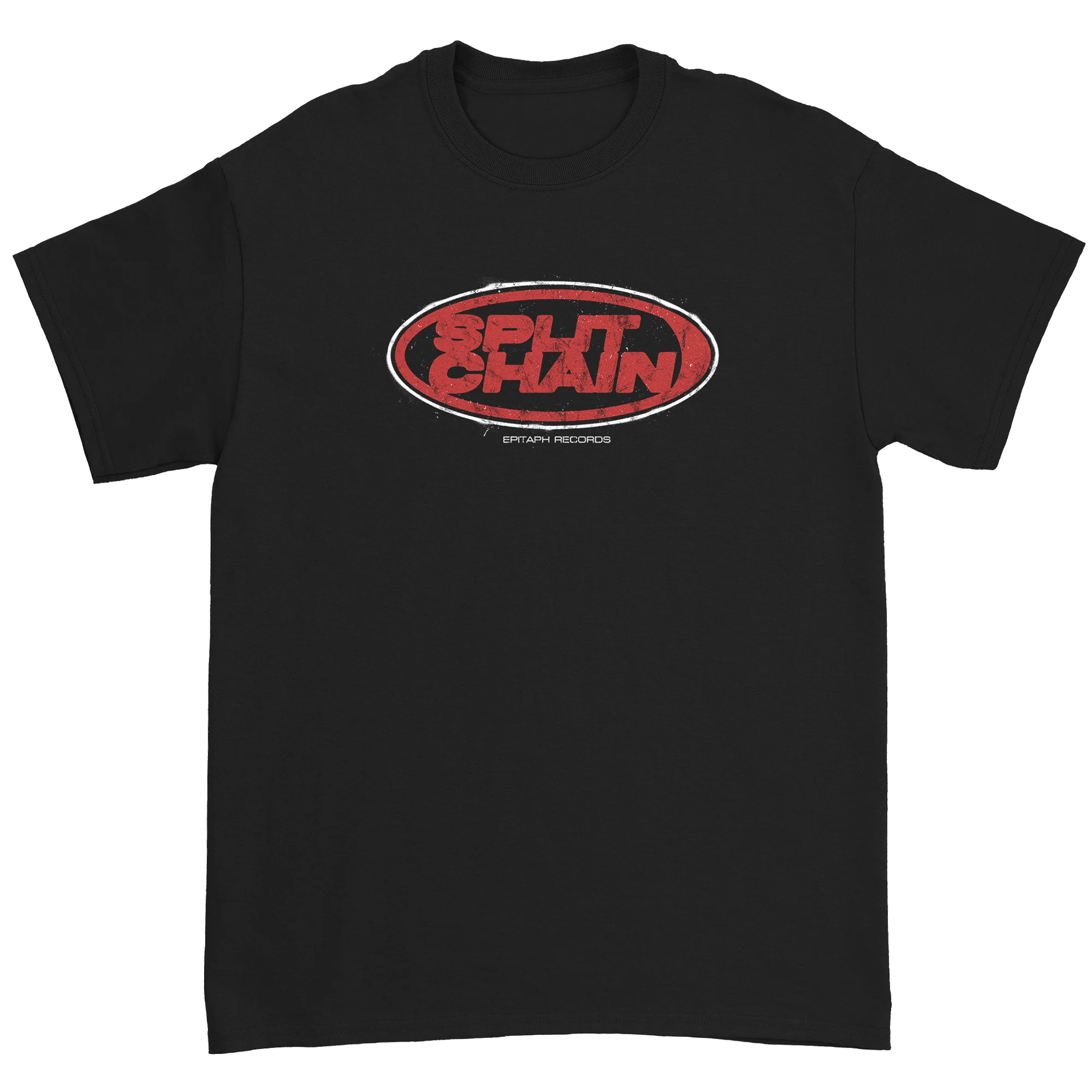 Split Chain - Red Logo T-Shirt