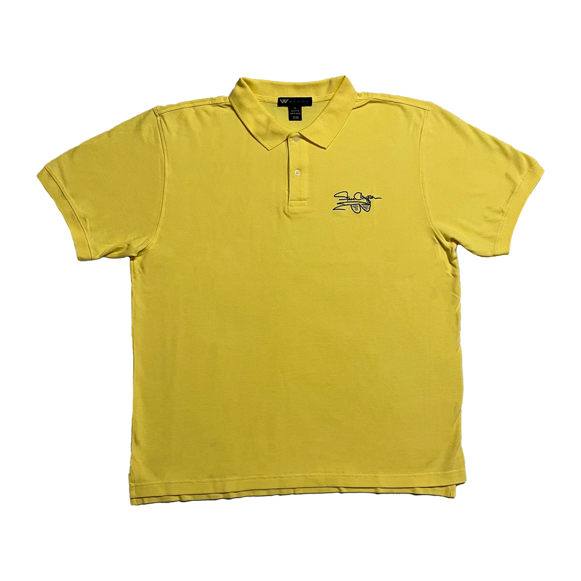 Steve Cropper - Embroidered Yellow Polo Shirt