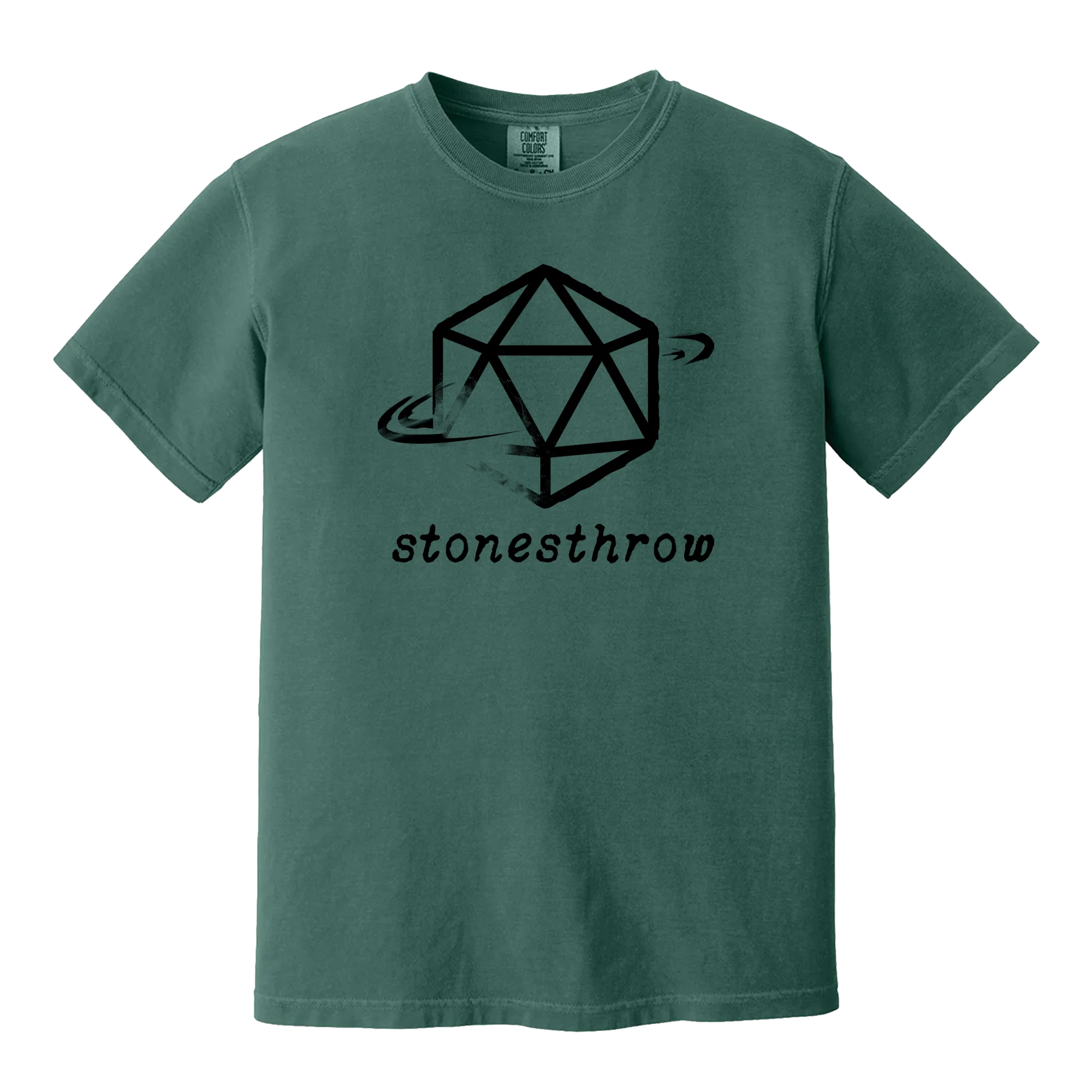 StonesThrow - Black Logo T-Shirt - Image 2
