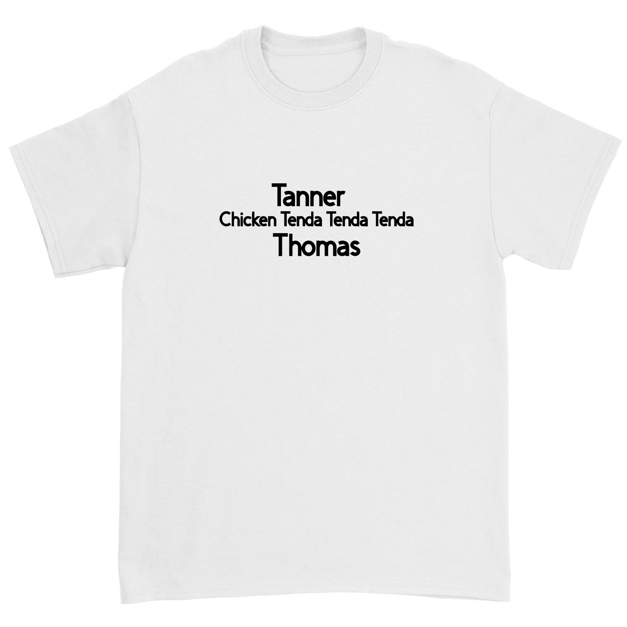 Tanner Thomas - Chicken Tenda T-Shirt - White