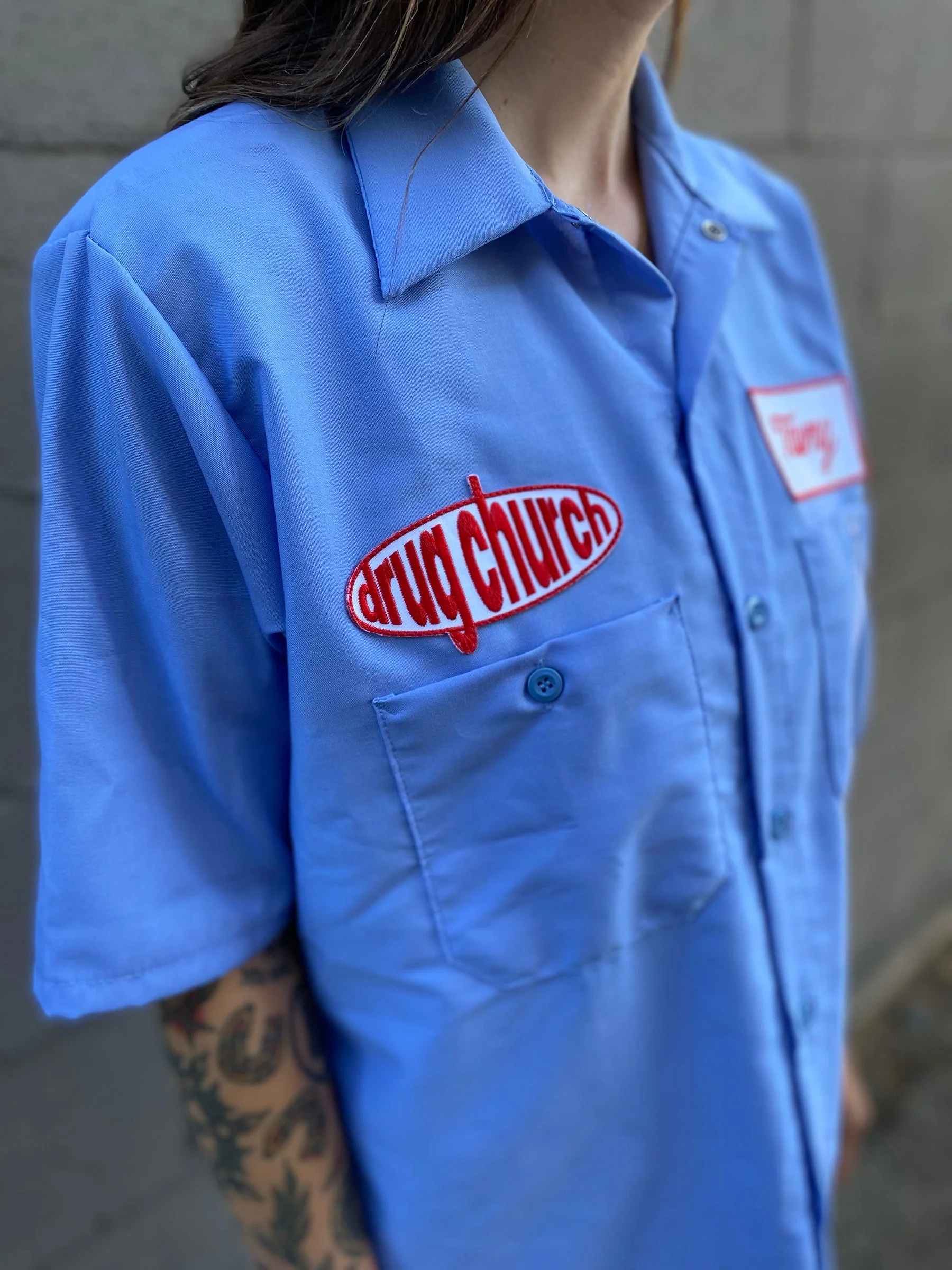 Drug Church - TAWNY WORKSHIRT - Image 3