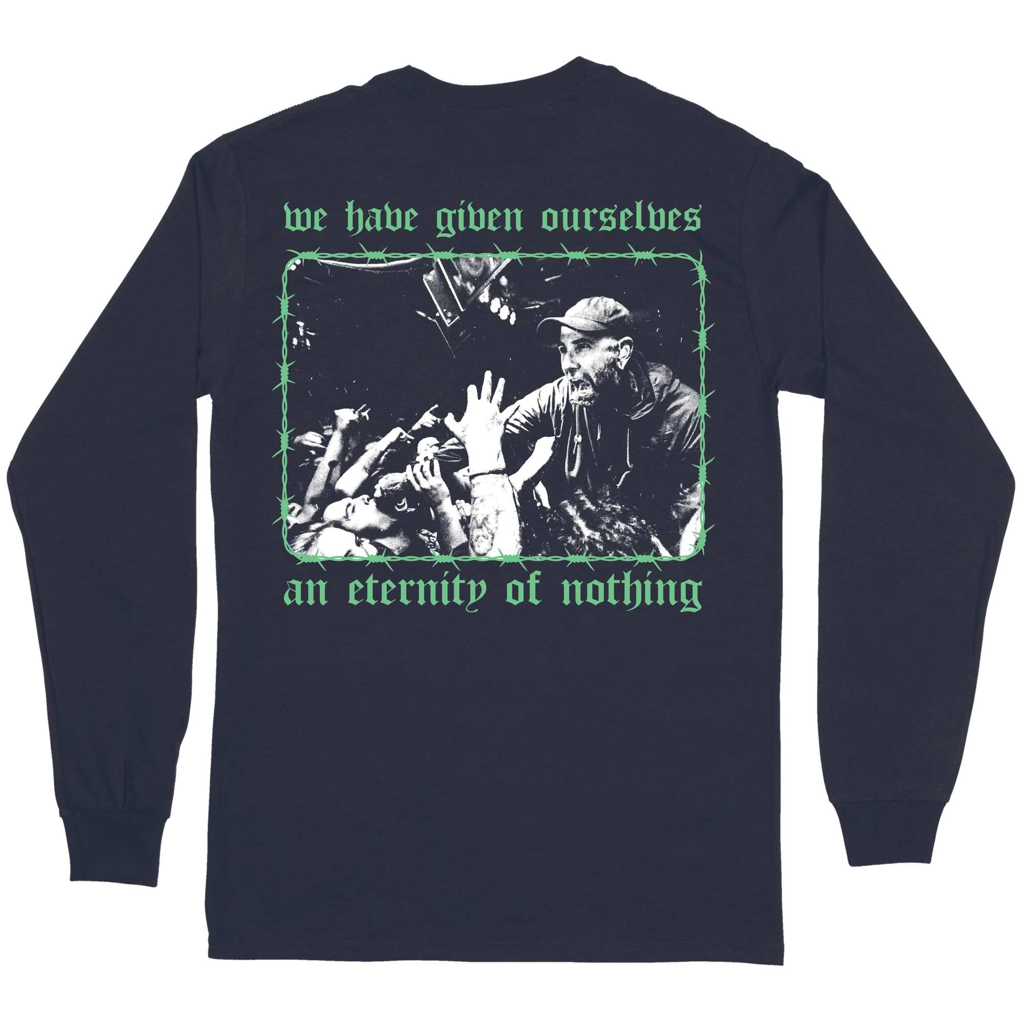 The Acacia Strain - An Eternity of Nothing Long Sleeve - Navy - Image 3
