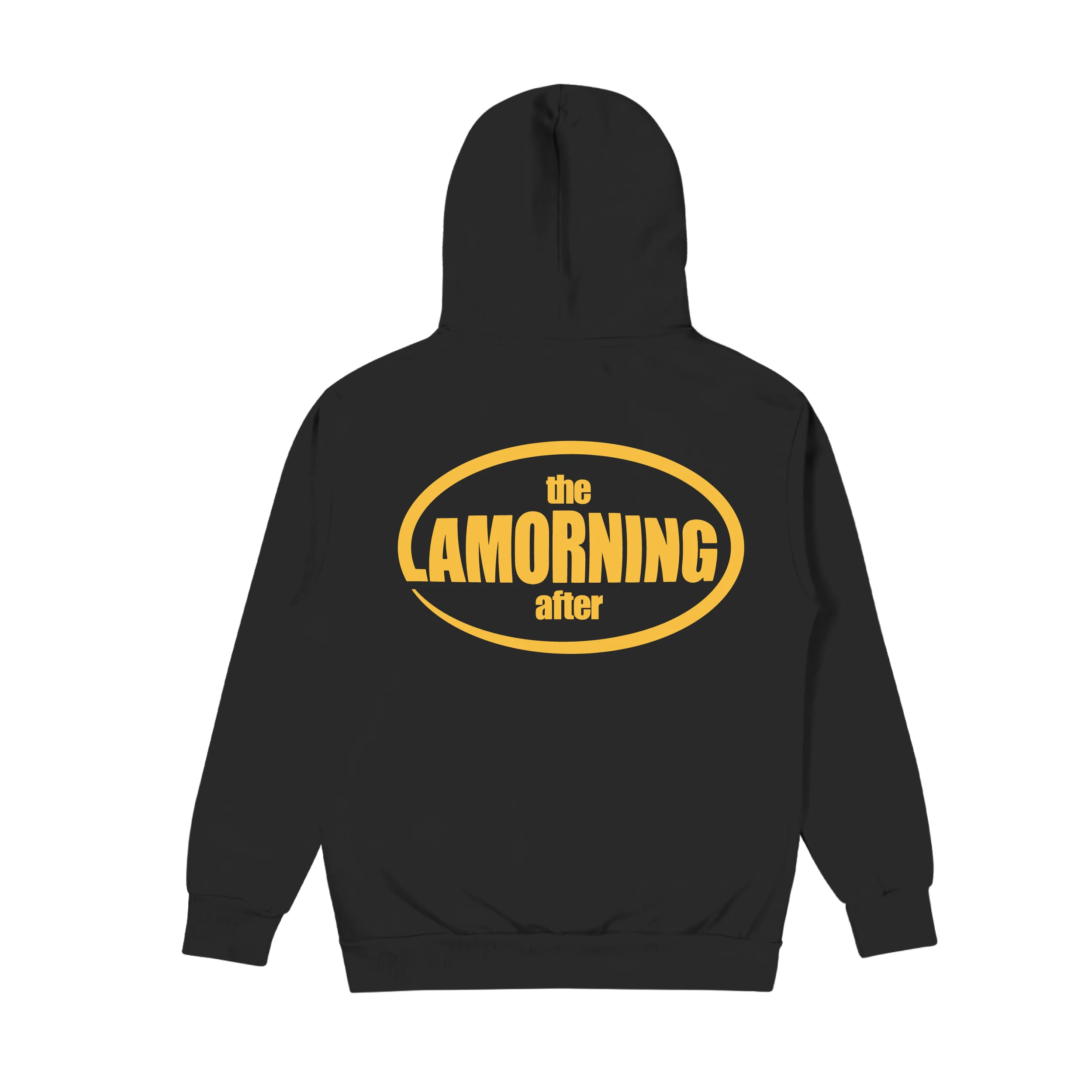 The Lamorning After - Logo Hoodie - Black - Image 2
