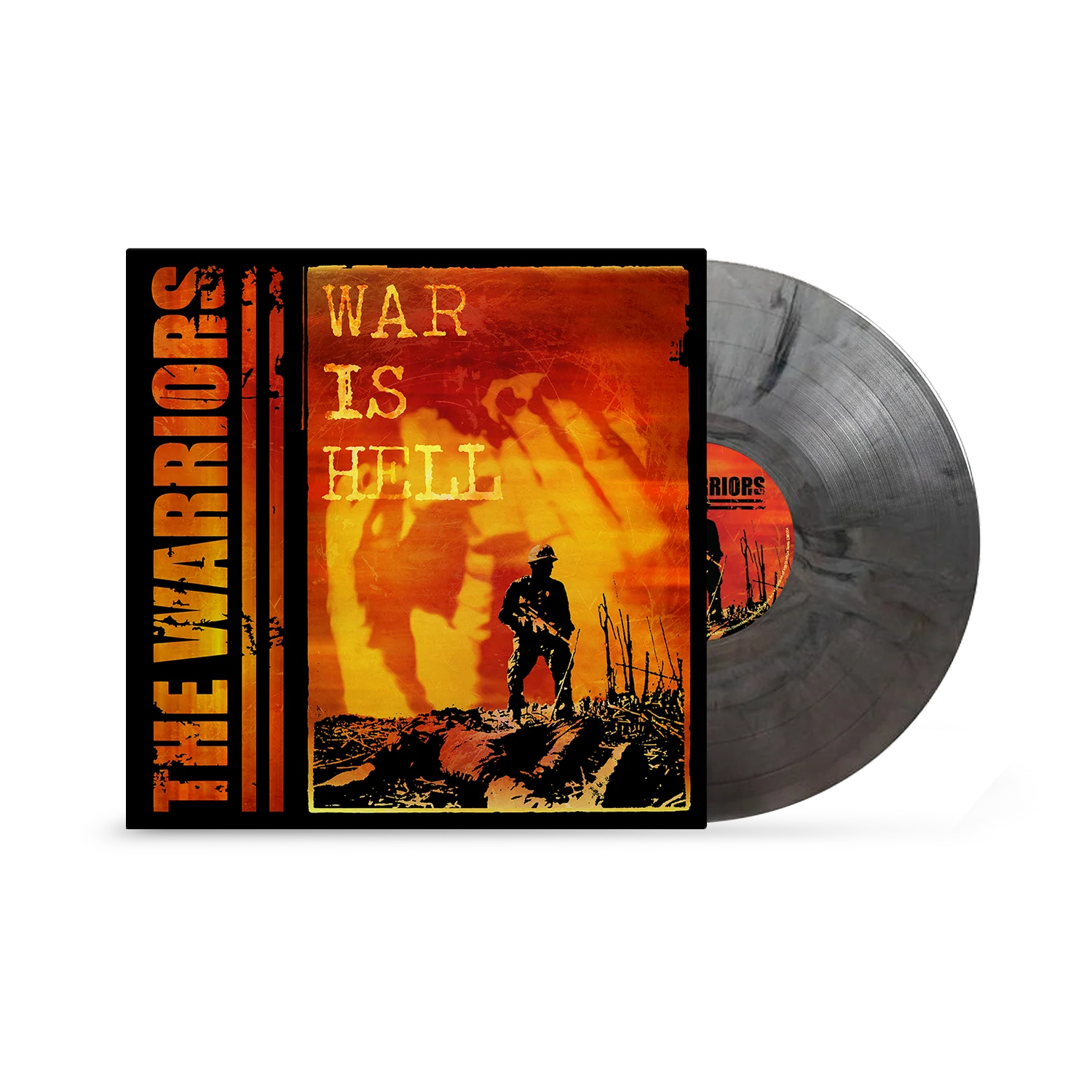 The Warriors - War Is Hell Vinyl - Gun Metal