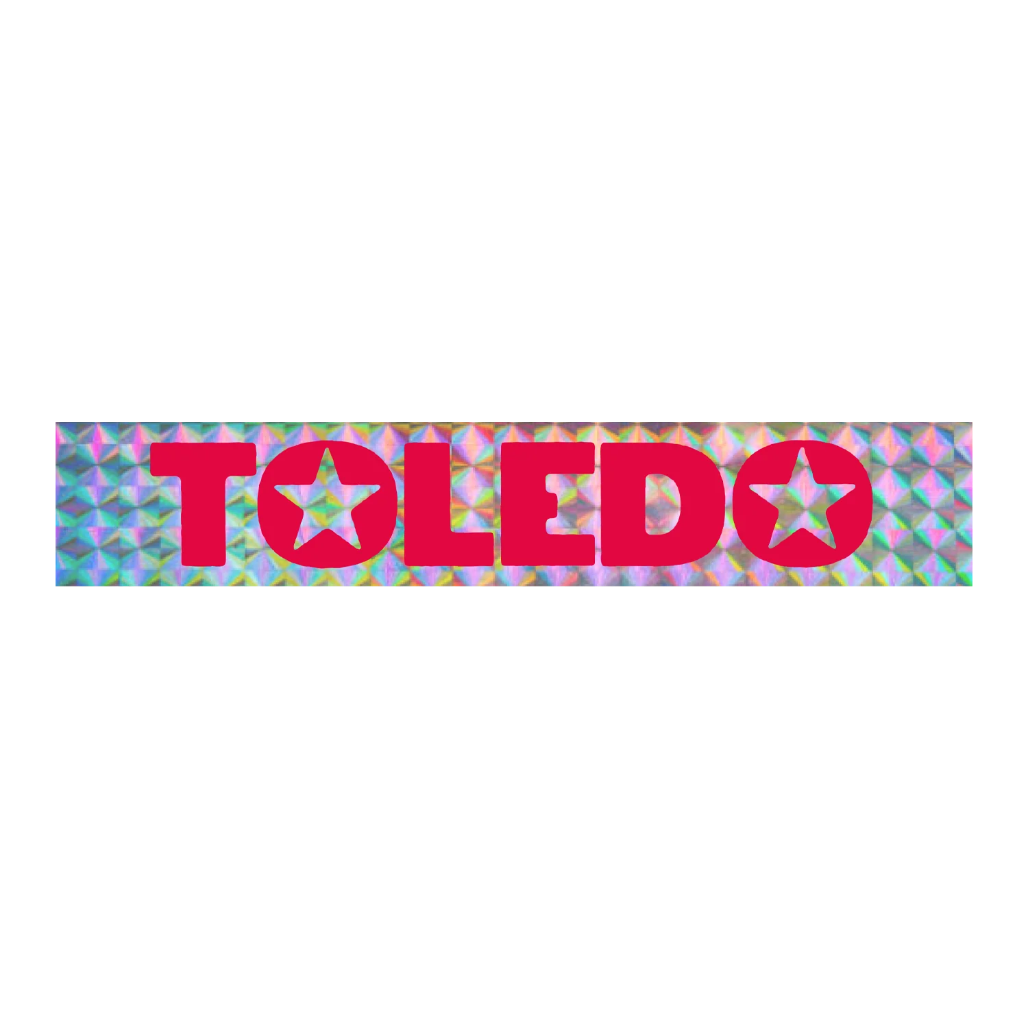 Toledo - Holographic Sticker