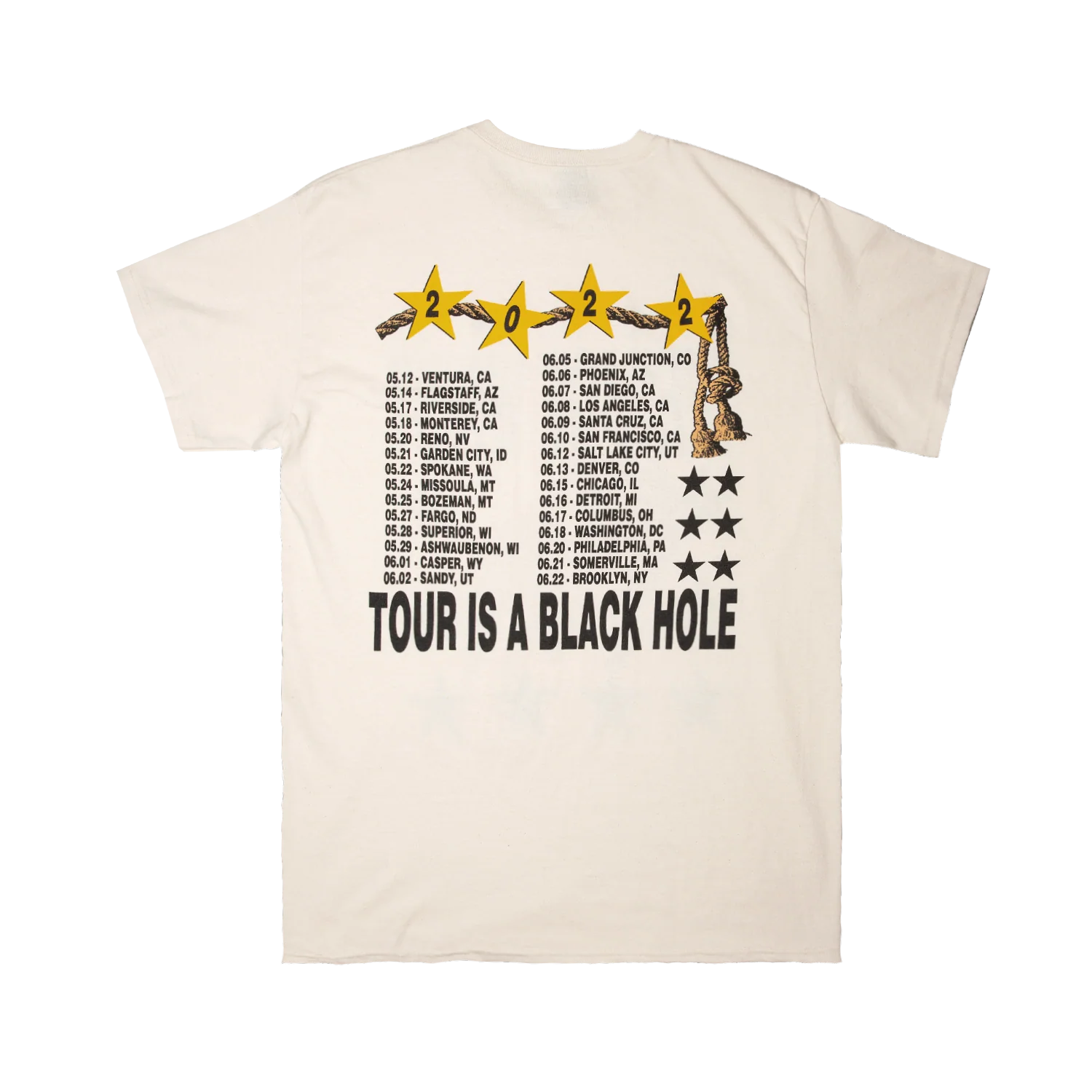 Teenage Wrist - Tour is a Black Hole Tee - Image 2