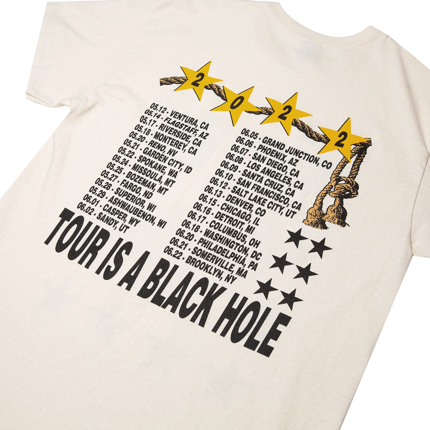 Teenage Wrist - Tour is a Black Hole Tee - Image 3