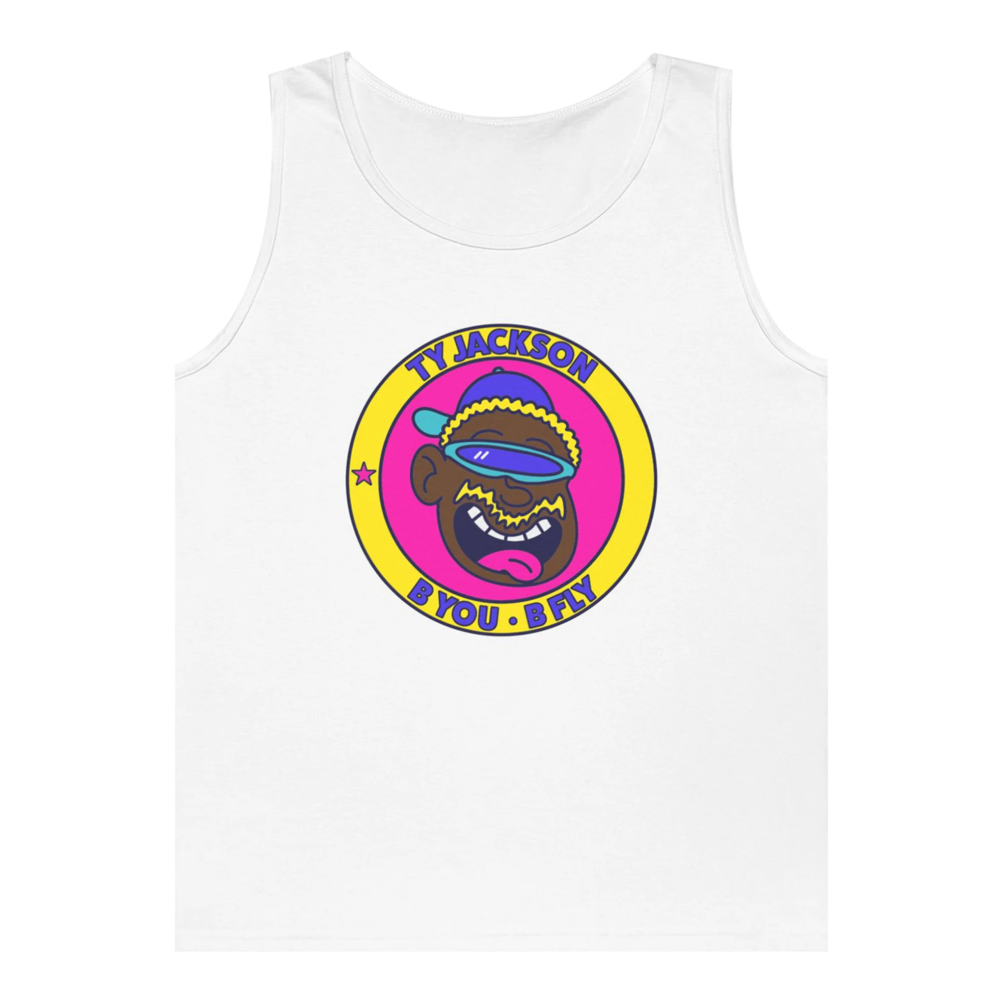 Ty Jackson - B You B Fly White Tank