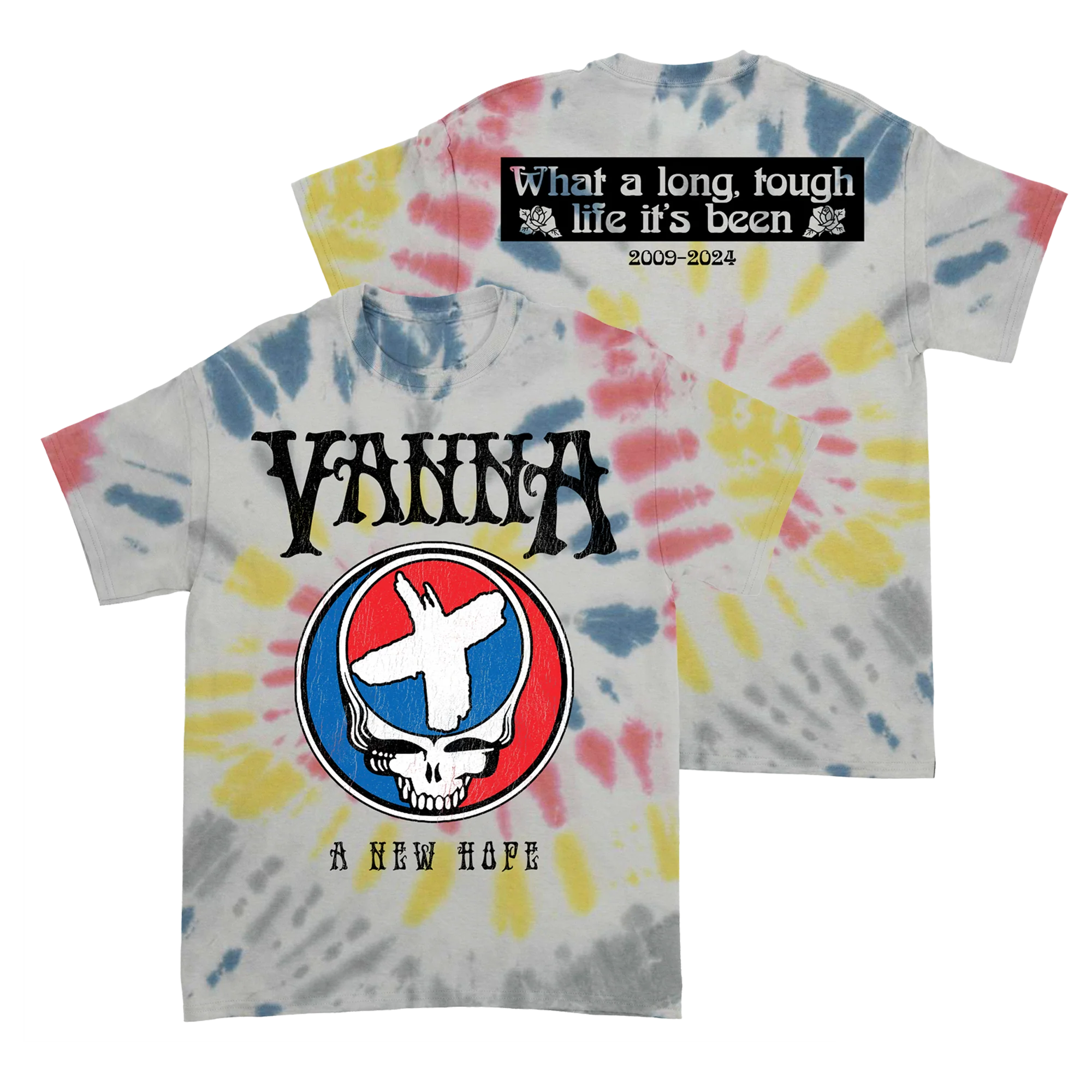 Vanna - Grateful Dead Tie Dye Tee