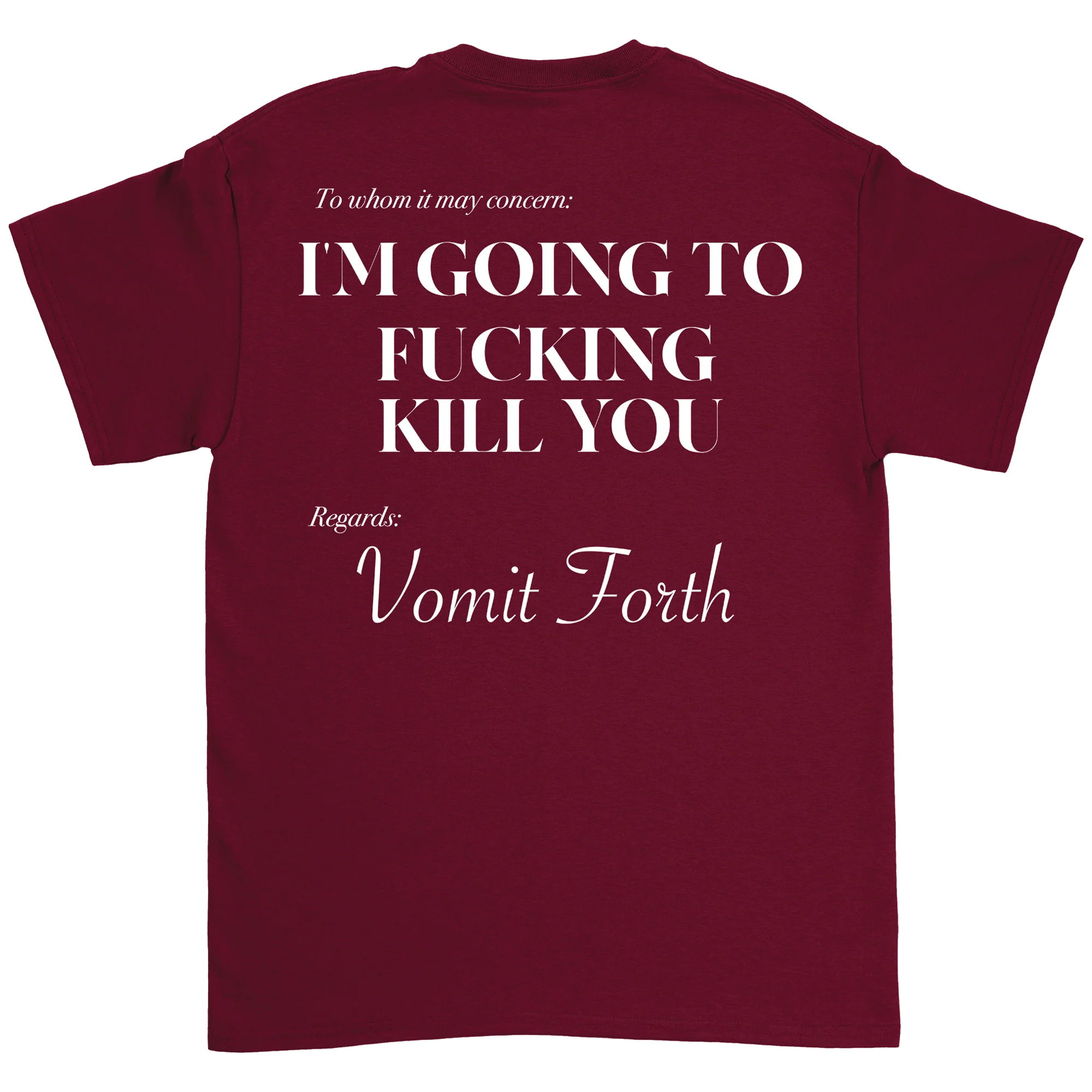 Vomit Forth - Kill You T-Shirt - Image 2