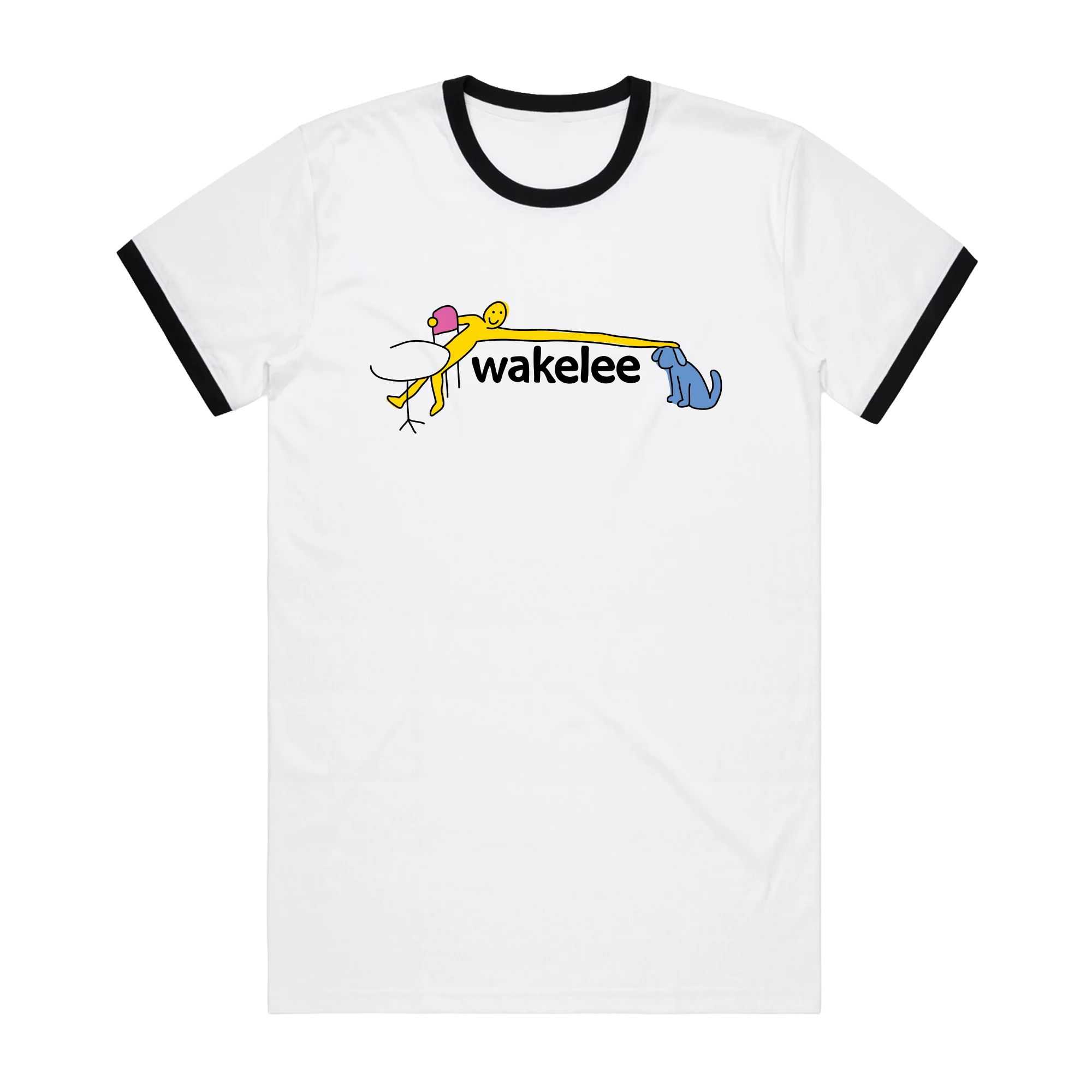 wakelee - Good Dog Ringer Tee