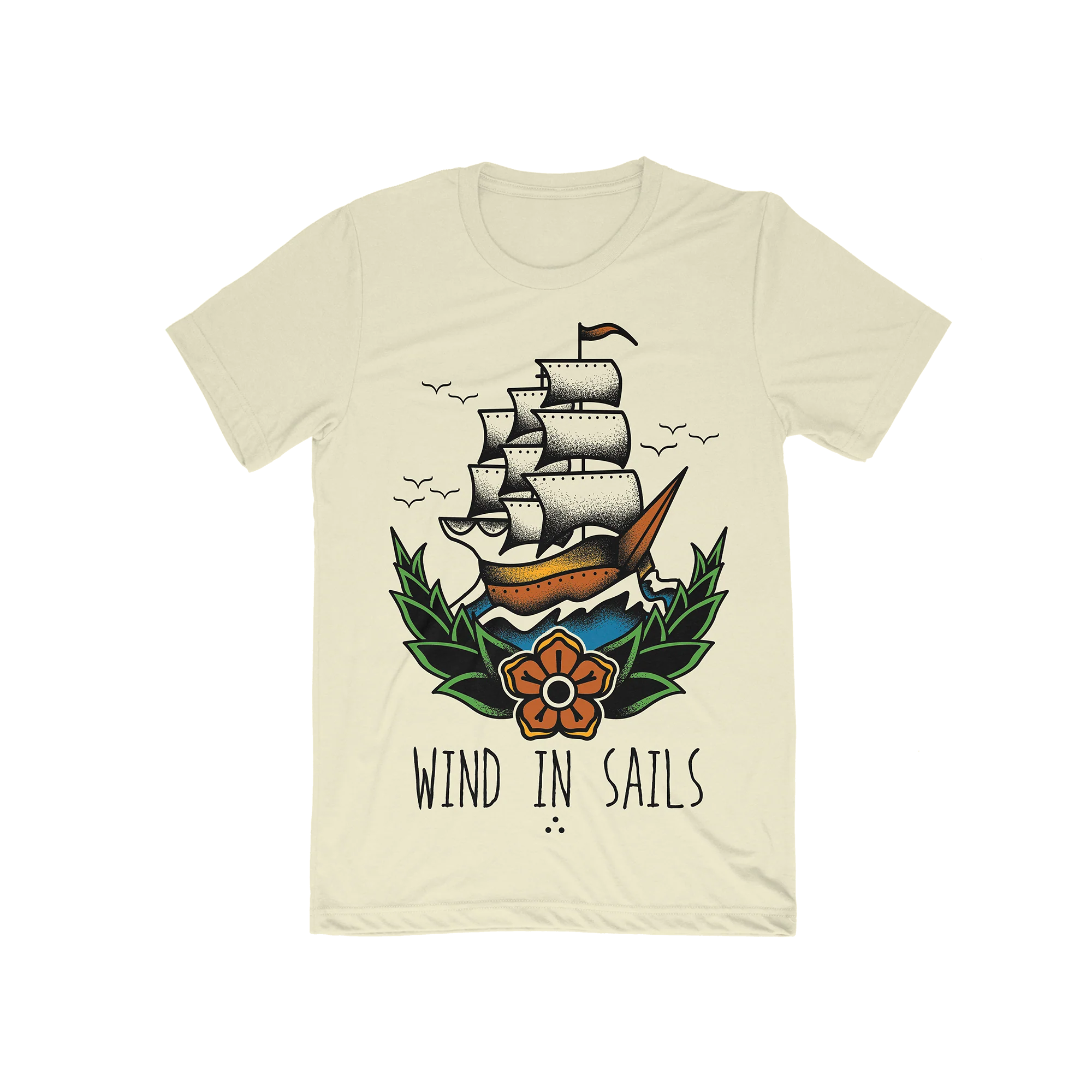 Wind In Sails - Ship Tee