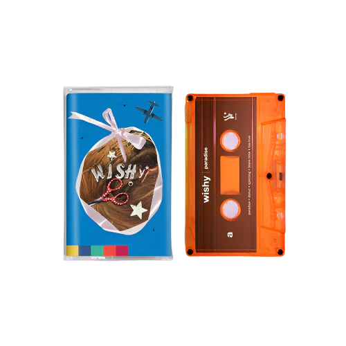 Wishy - Paradise on Planet Popstar Orange Cassette