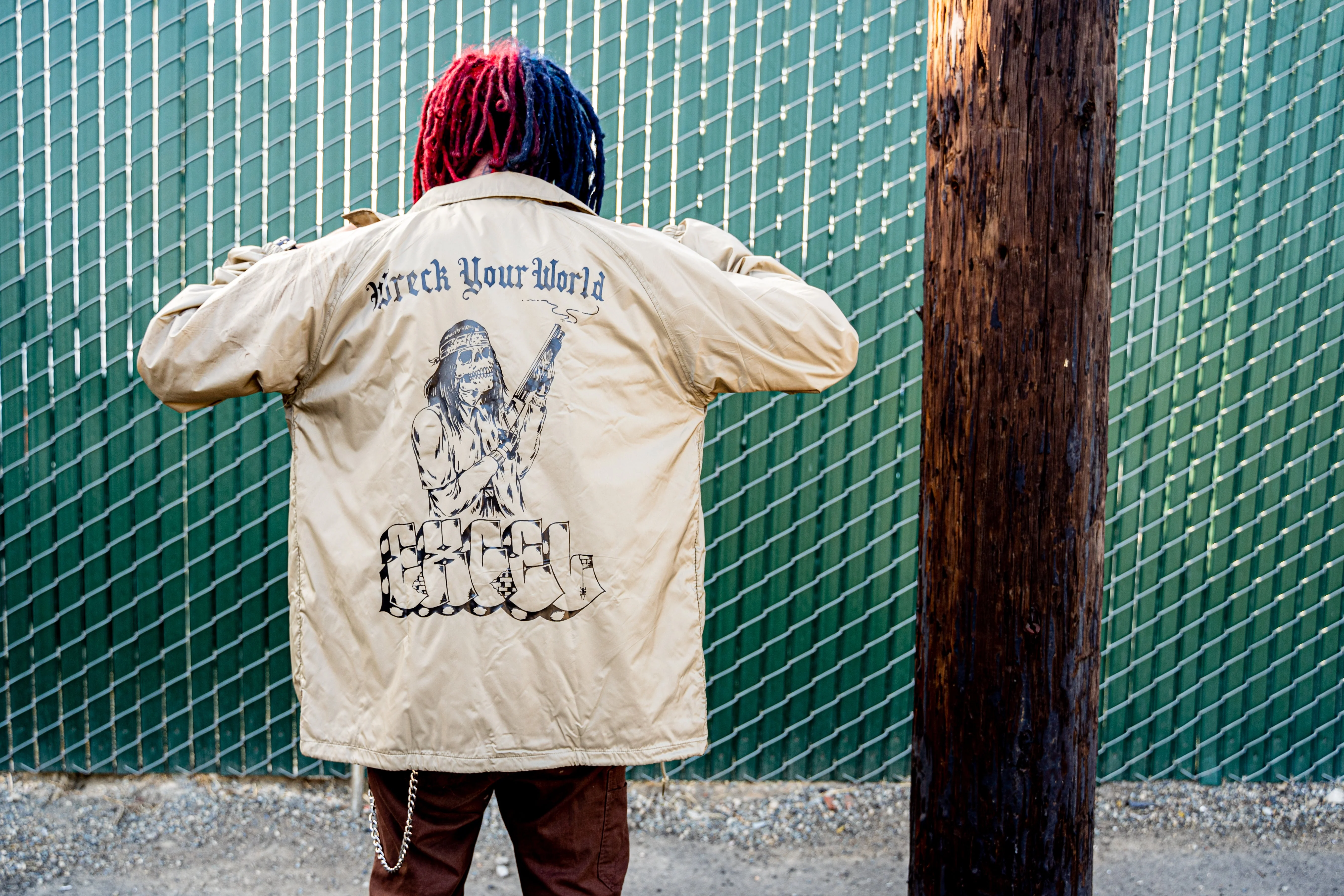 EXCEL - Wreck Your World Coaches Jacket - Image 4