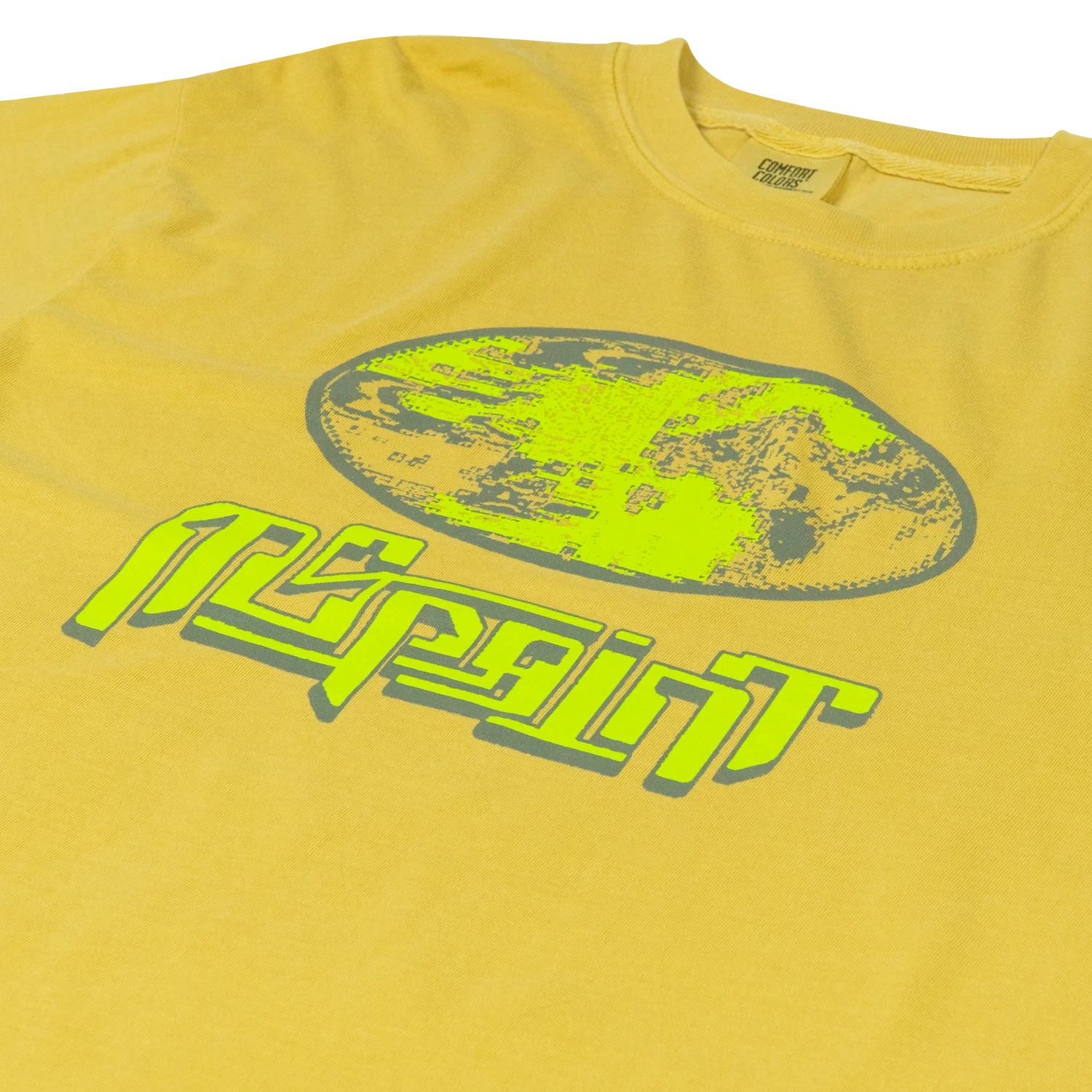 MSPAINT - Yellow Atlas Tee - Image 4